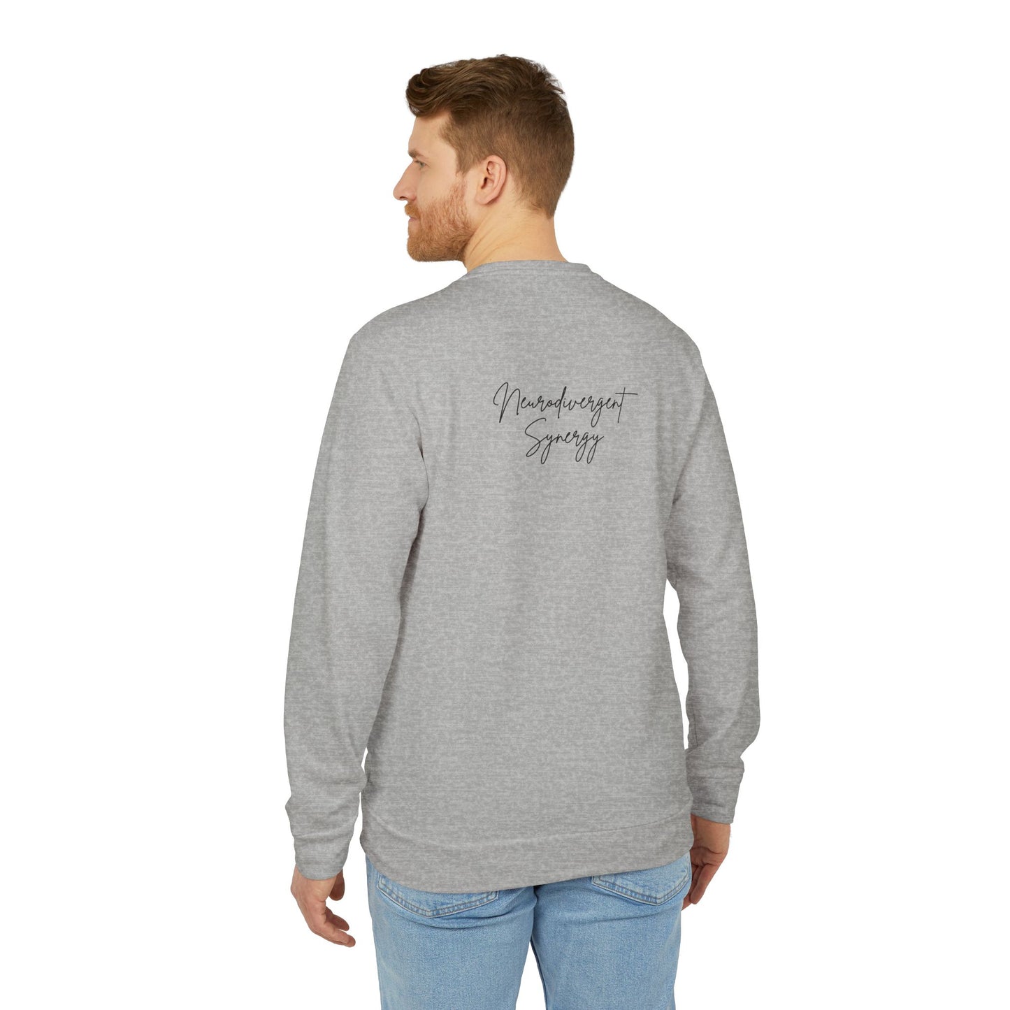 Adidas x Neurodivergent Synergy Unisex Crewneck Sweatshirt - KICKIN’ IT FOR AUTISM ACCEPTANCE!