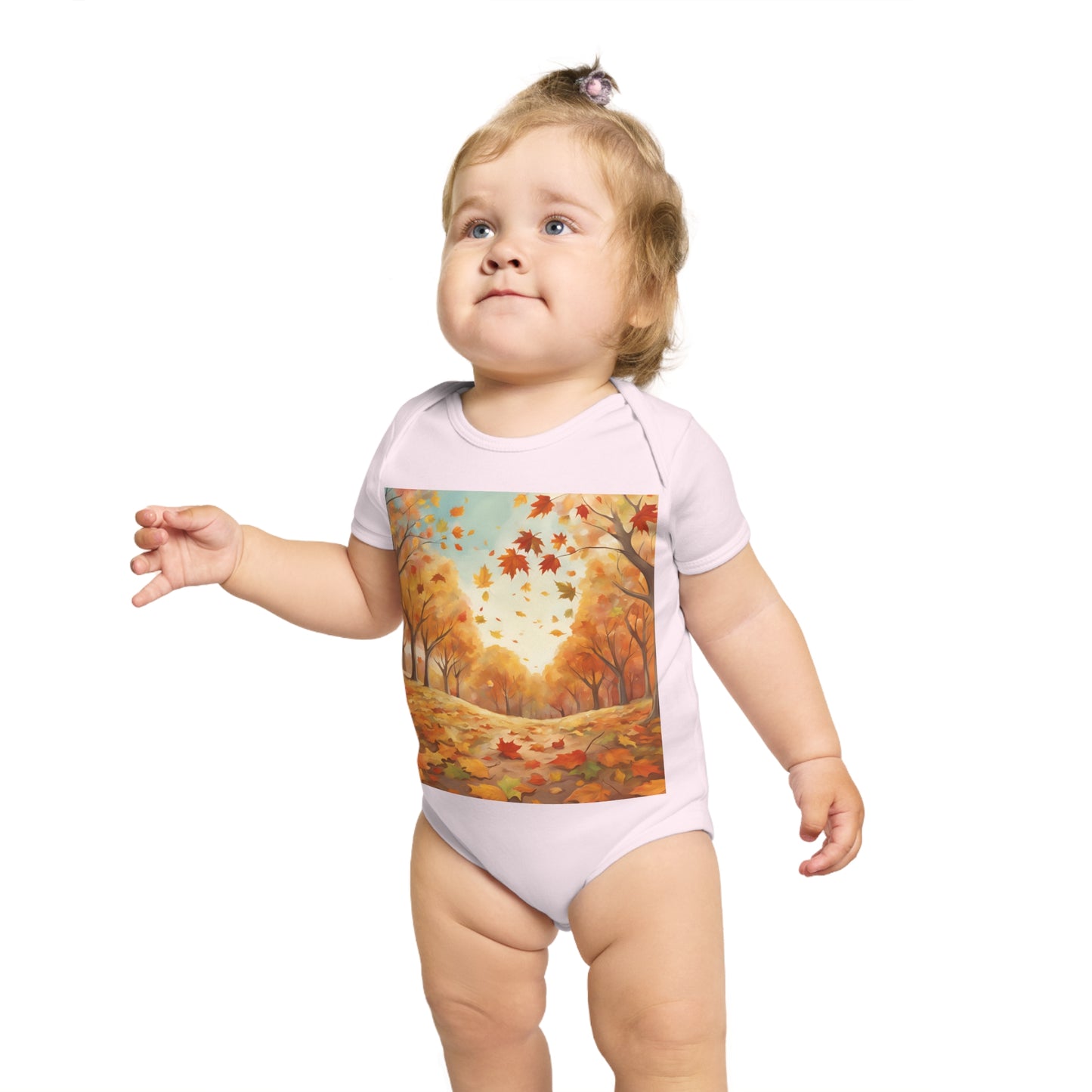 Autumn x Anum Short Sleeve Baby Bodysuit