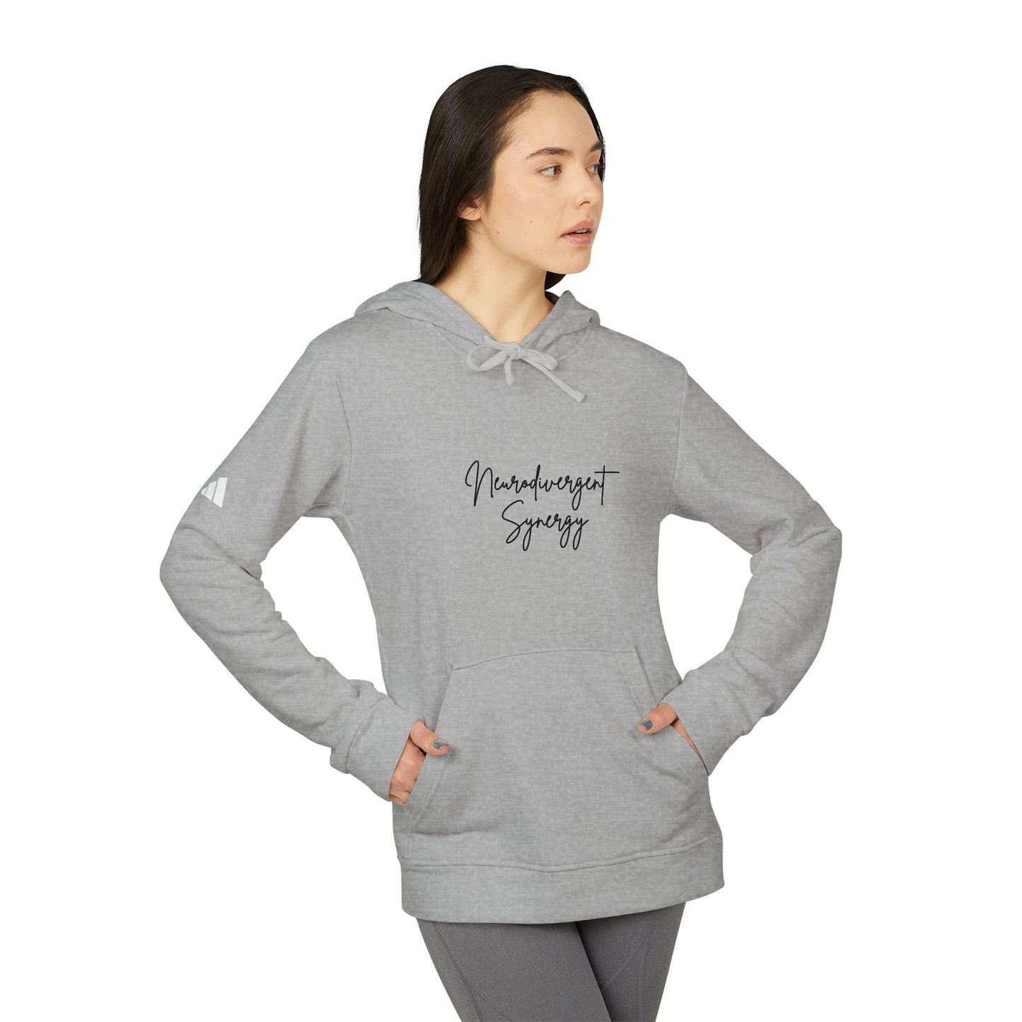 Adidas x Neurodivergent Synergy Unisex Fleece Hoodie - EVERY MIND MATTERS JOIN THE TEAM