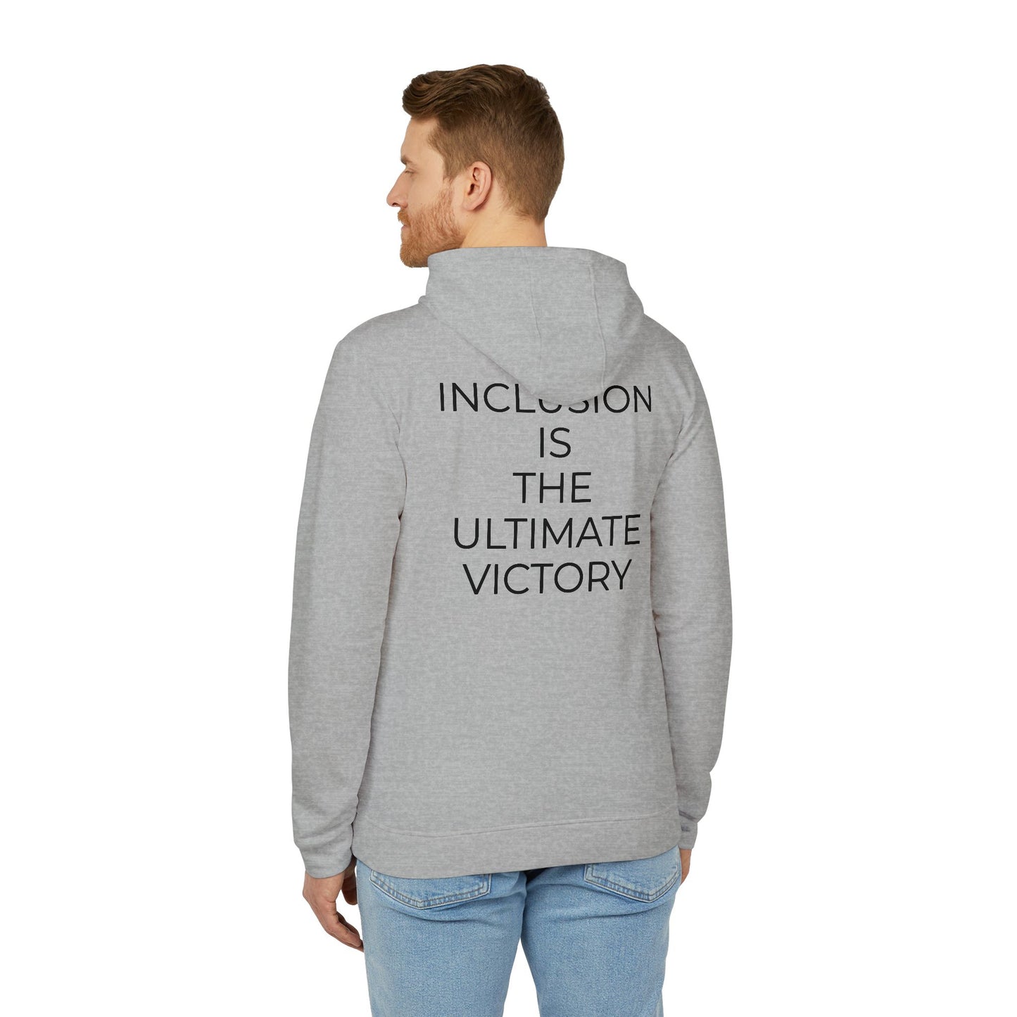 Adidas x Neurodivergent Synergy Unisex Fleece Hoodie - Inclusion is the Ultimate Victory