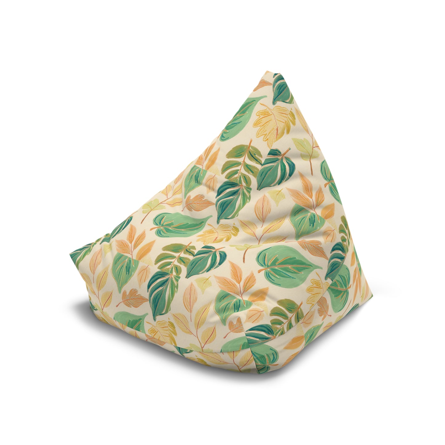 Calm Leaves Bean Bag Chair Cover