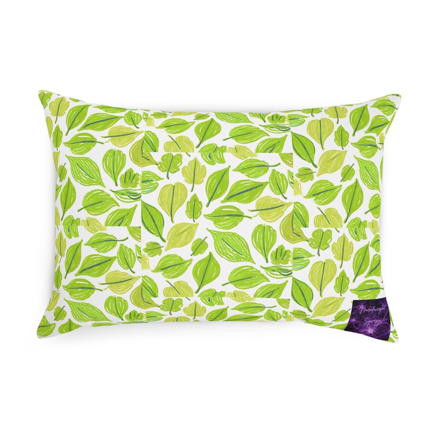 Green Leaves Eco-Friendly Pillow