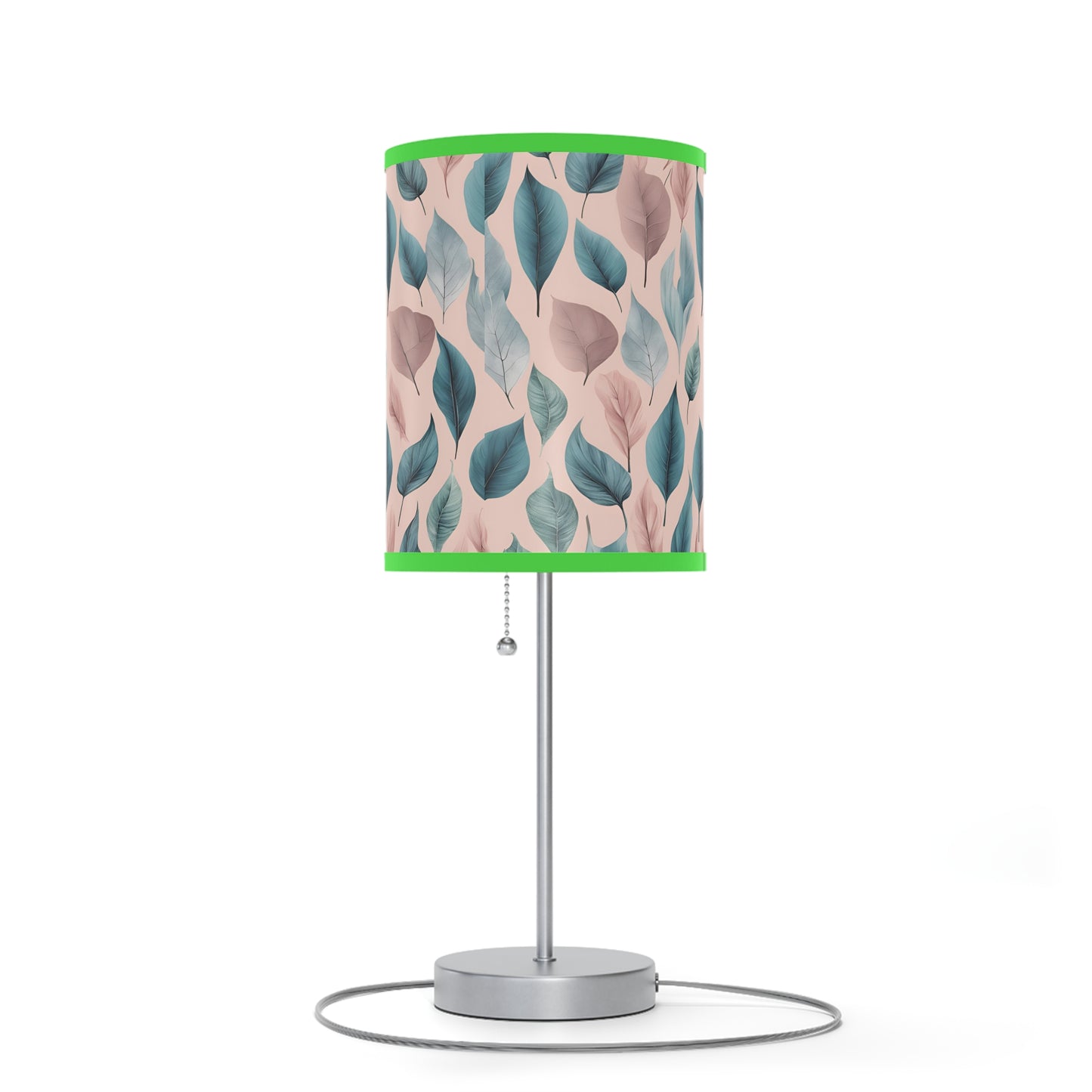 Verdant Blossom Brushstrokes Lamp on a Stand, US|CA plug