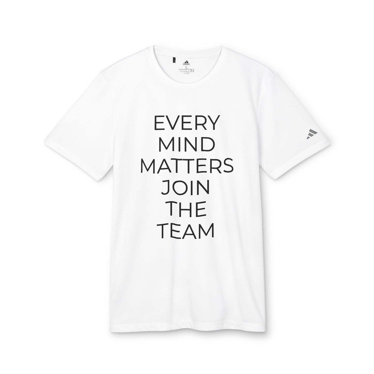 Adidas x Neurodivergent Synergy  Unisex Sport T-Shirt EVERY MIND MATTERS JOIN THE TEAM