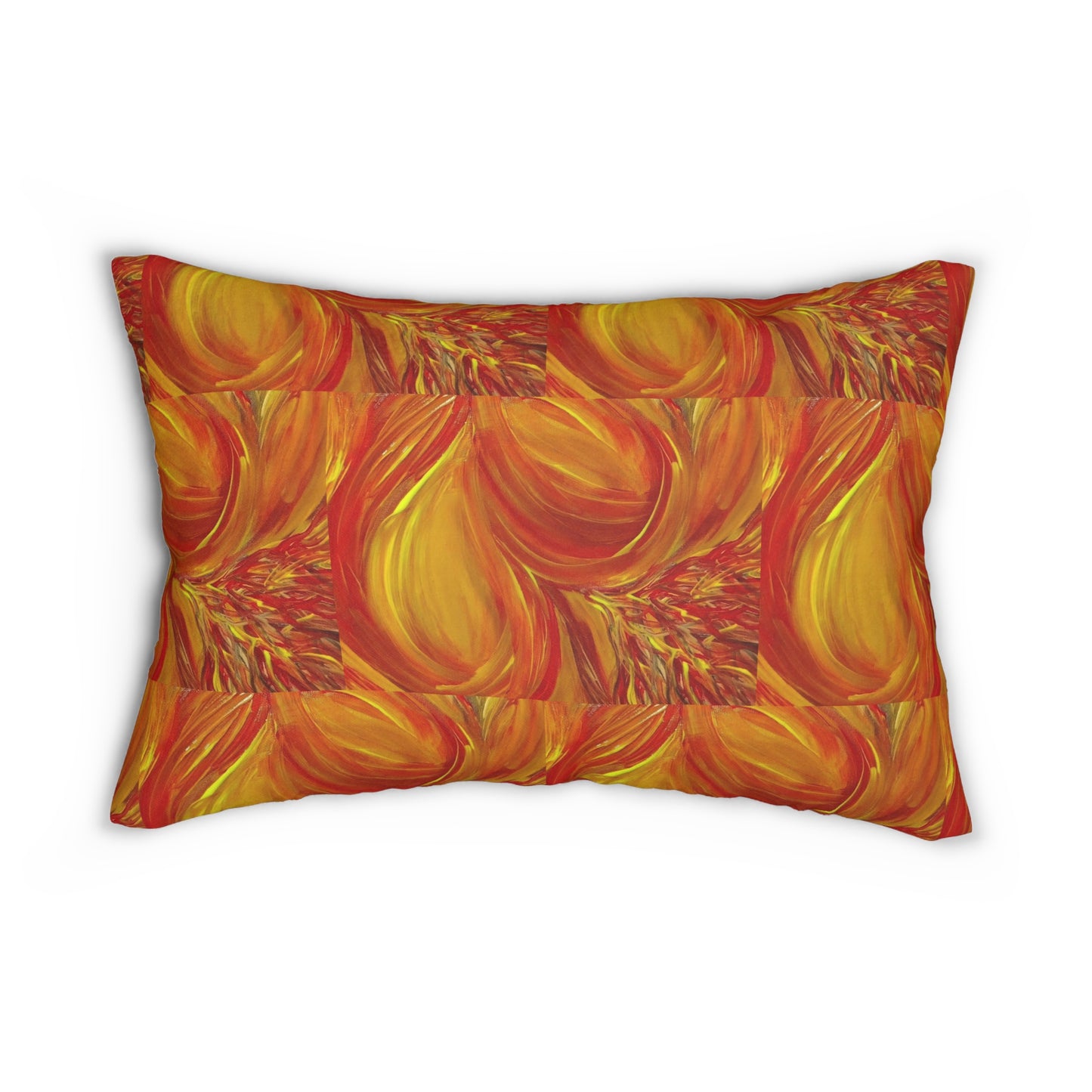 Autumn x Anum Spun Polyester Lumbar Pillow Art A3