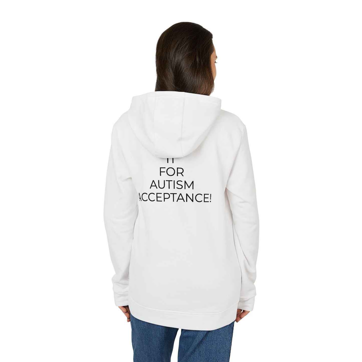 Adidas x Neurodivergent Synergy Unisex Fleece Hoodie - KICKIN’ IT  FOR  AUTISM  ACCEPTANCE!