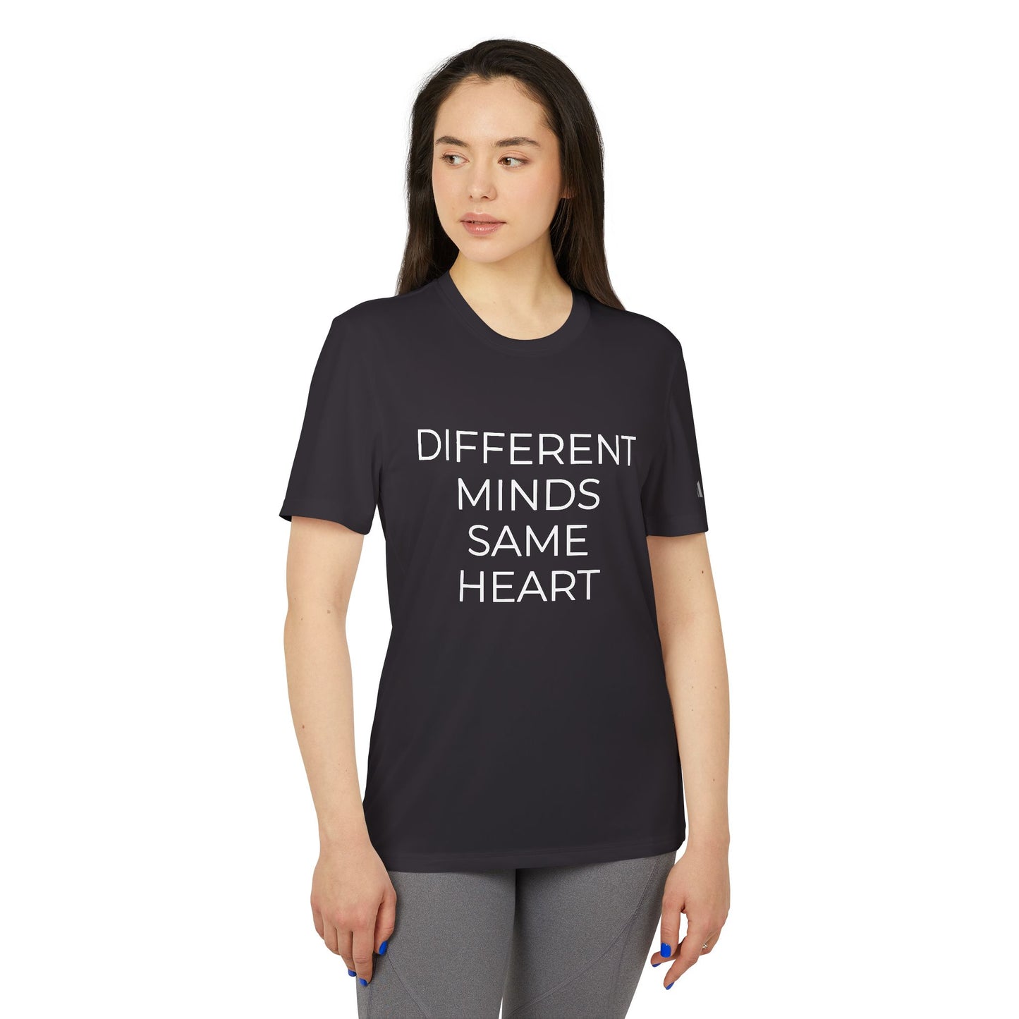 Adidas x Neurodivergent Synergy Unisex Sport T-Shirt DIFFERENT MINDS SAME HEART