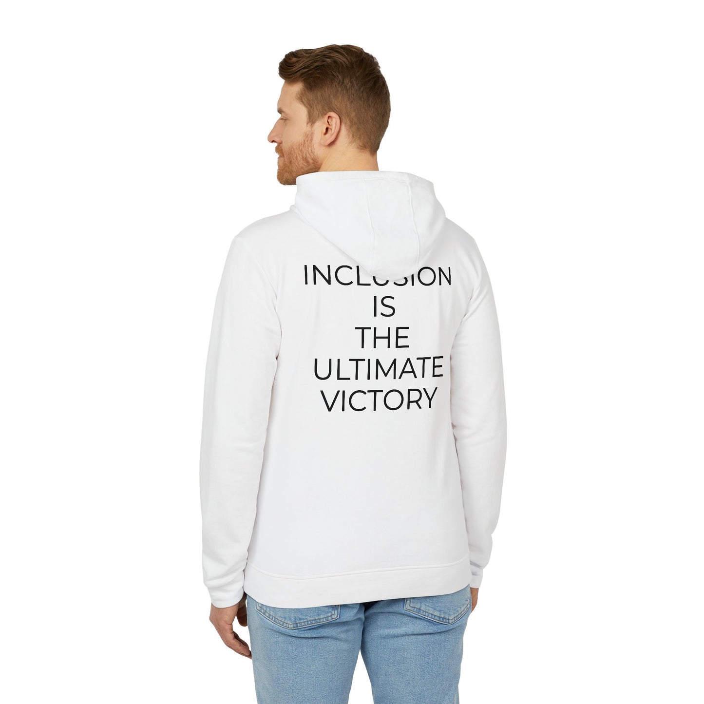 Adidas x Neurodivergent Synergy Unisex Fleece Hoodie - Inclusion is the Ultimate Victory