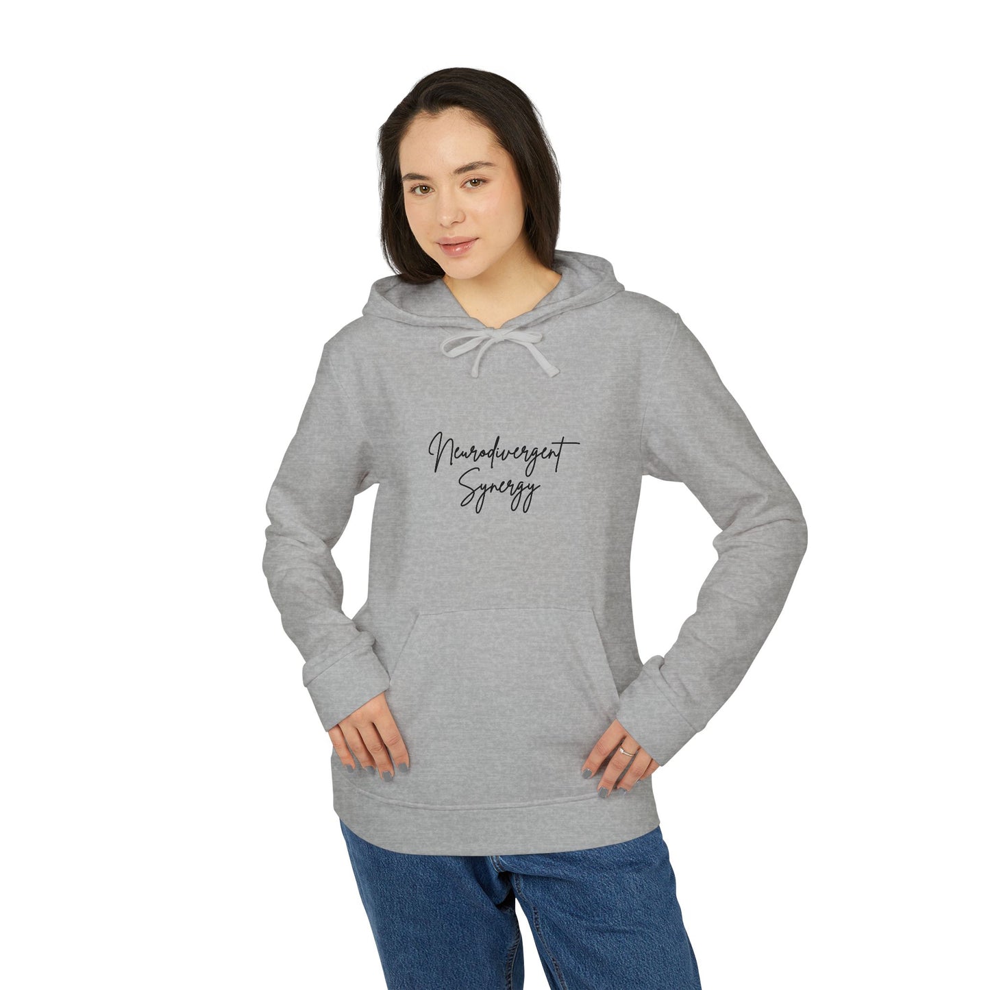 Adidas x Neurodivergent Synergy Unisex Fleece Hoodie - EVERY MIND MATTERS JOIN THE TEAM