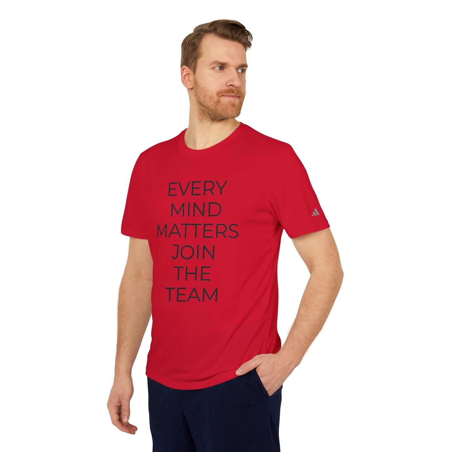 Adidas x Neurodivergent Synergy  Unisex Sport T-Shirt EVERY MIND MATTERS JOIN THE TEAM