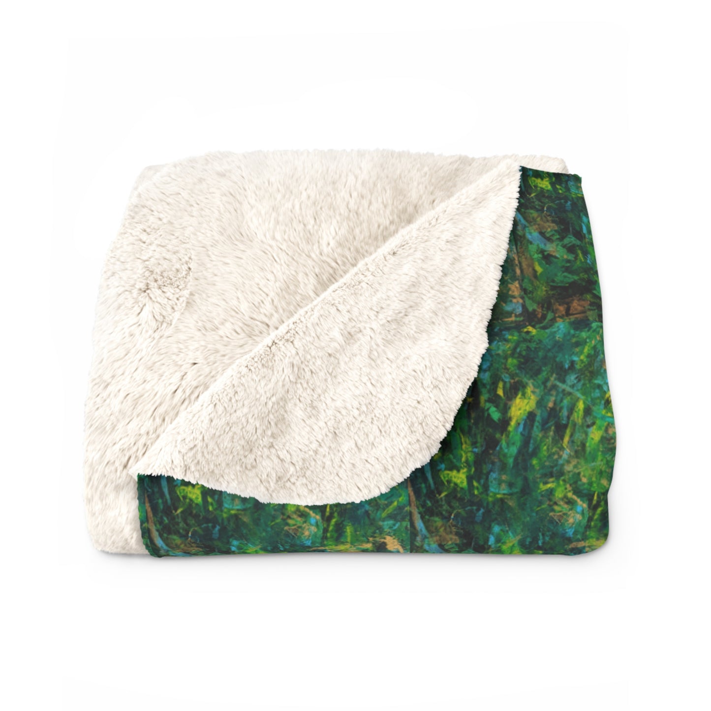 'The Woods and The Trees' by Catherine Sweet  Sherpa Fleece Blanket