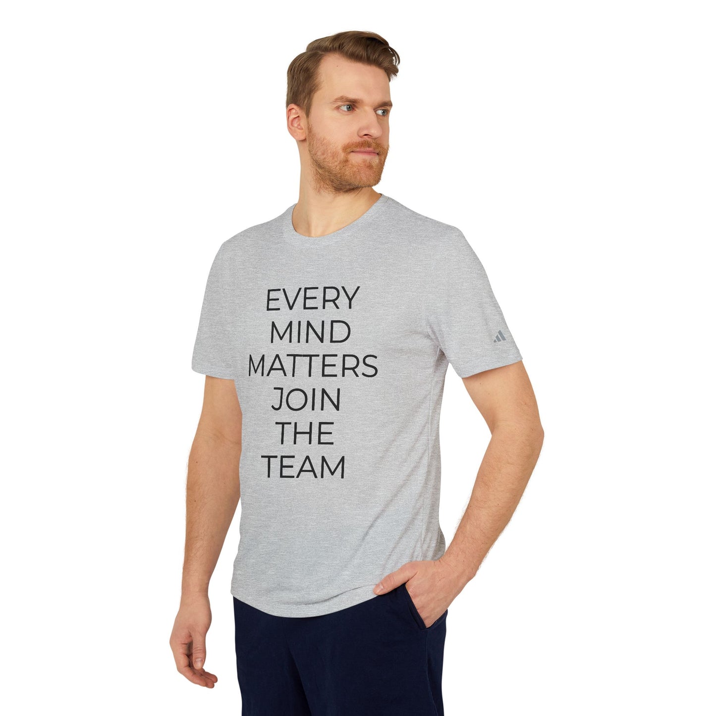 Adidas x Neurodivergent Synergy  Unisex Sport T-Shirt EVERY MIND MATTERS JOIN THE TEAM