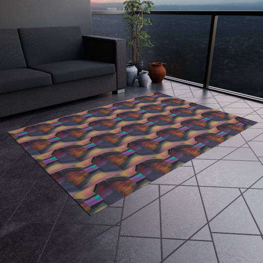 'Around The Corner' by Sarah Pooley Outdoor Rug