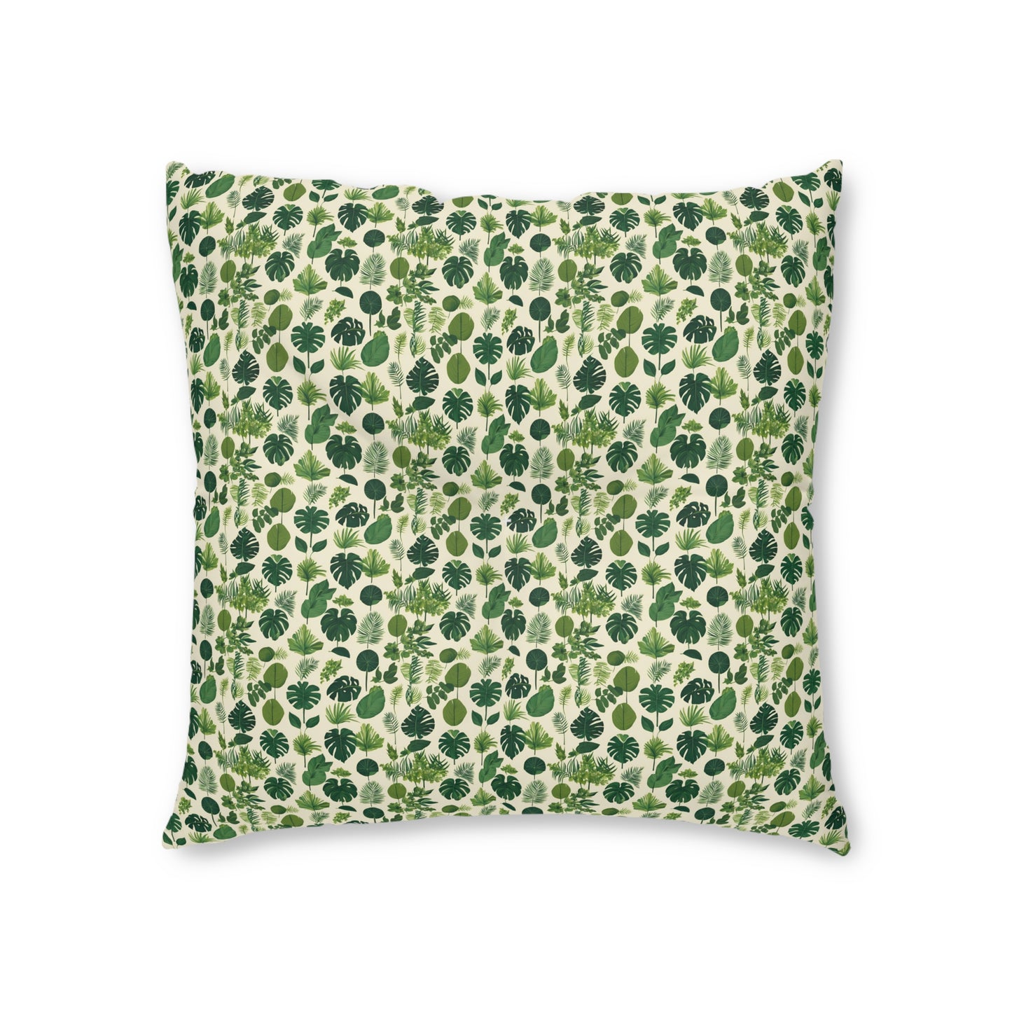 Botanical Bliss Round Tufted Floor Pillow