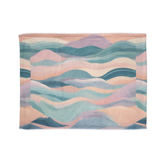 Copy of Serenity Wave Soft Polyester Blanket