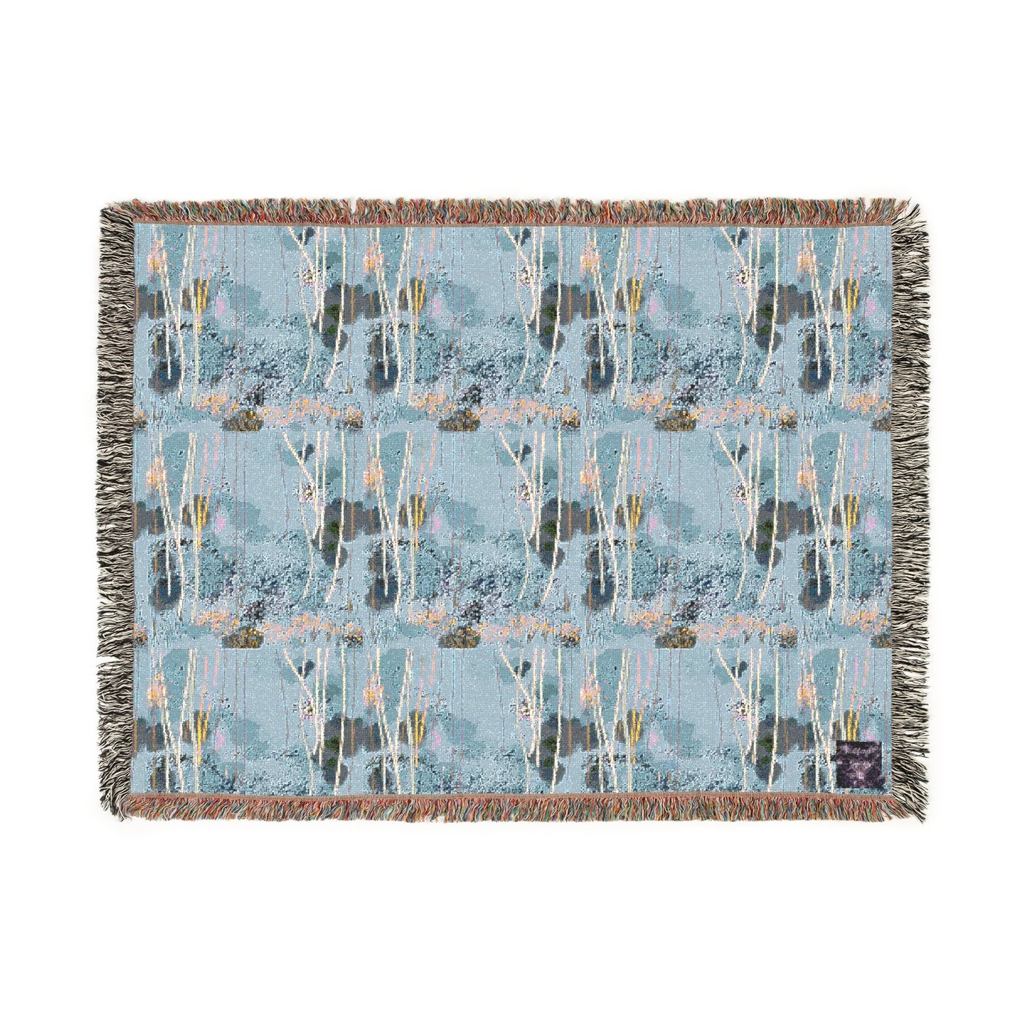 'Bluebell' by Julie Fejer  100% Cotton Cozy Blanket