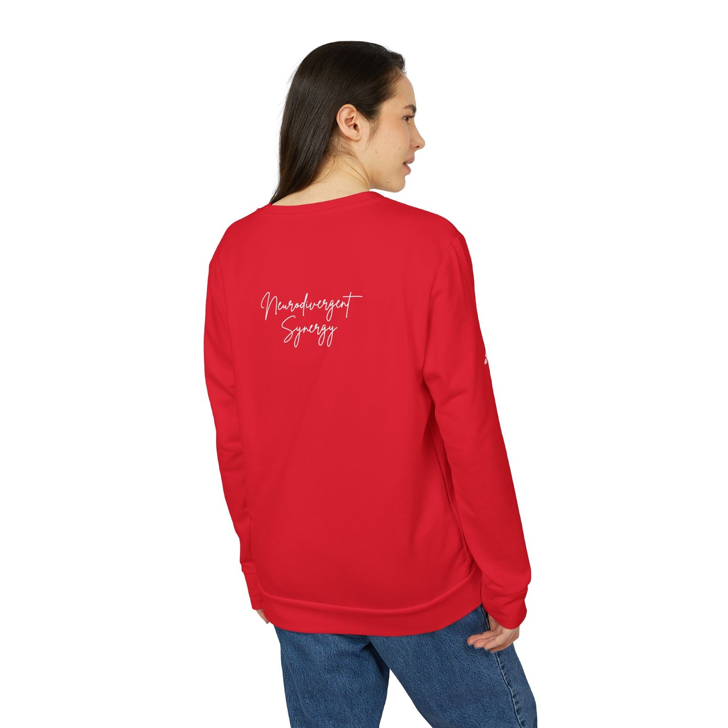 Adidas x Neurodivergent Synergy Unisex Crewneck Sweatshirt - EVERY MIND MATTERS JOIN THE TEAM