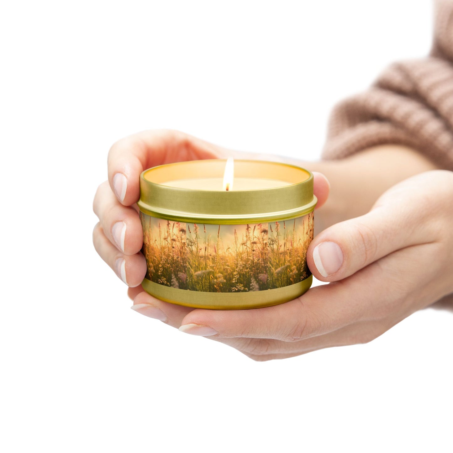 Meadow Tin Candles