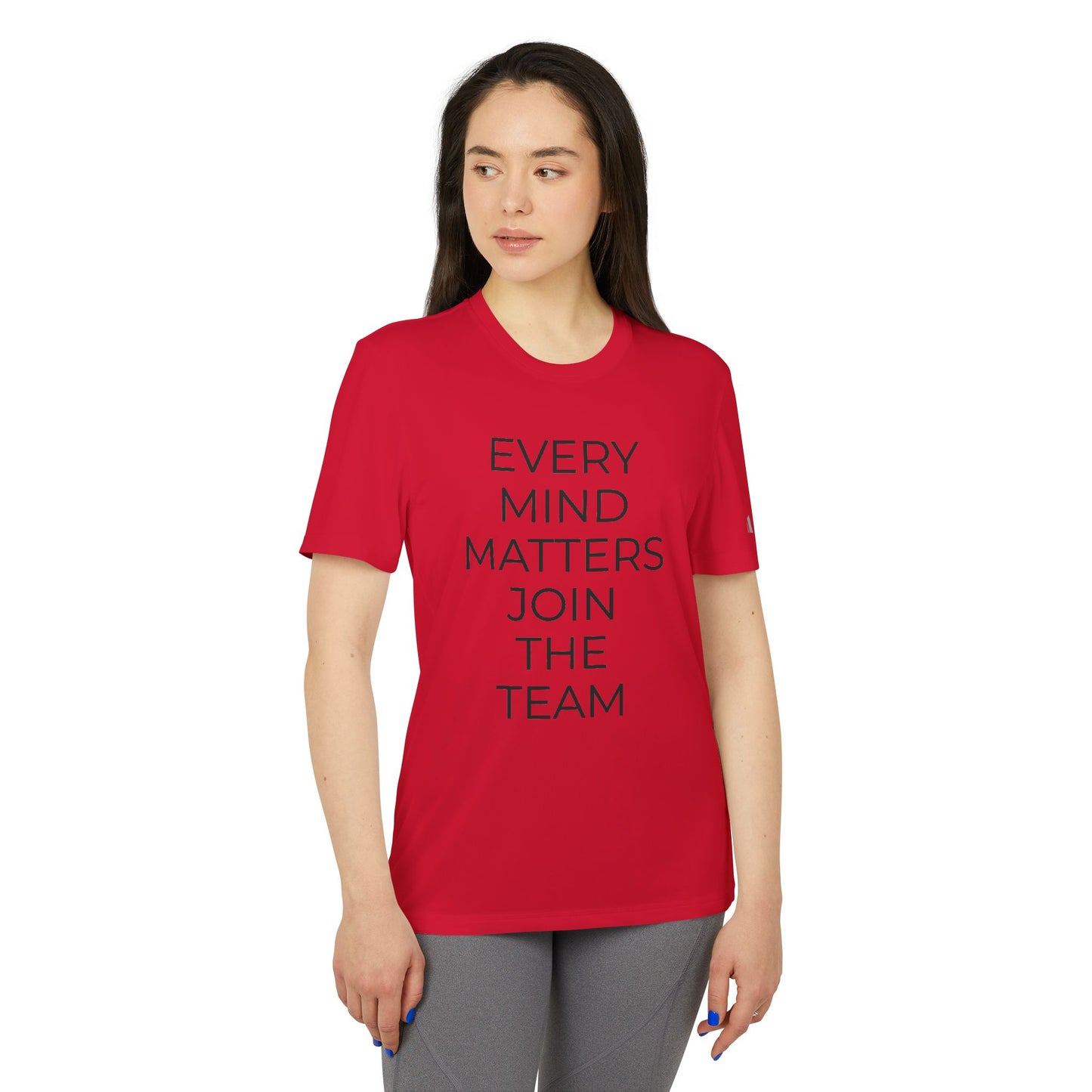 Adidas x Neurodivergent Synergy  Unisex Sport T-Shirt EVERY MIND MATTERS JOIN THE TEAM