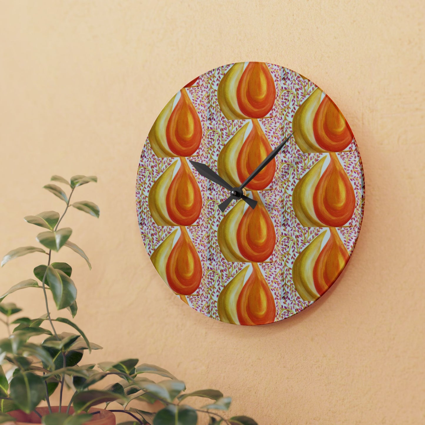 Autumn x Anum Acrylic Wall Clock