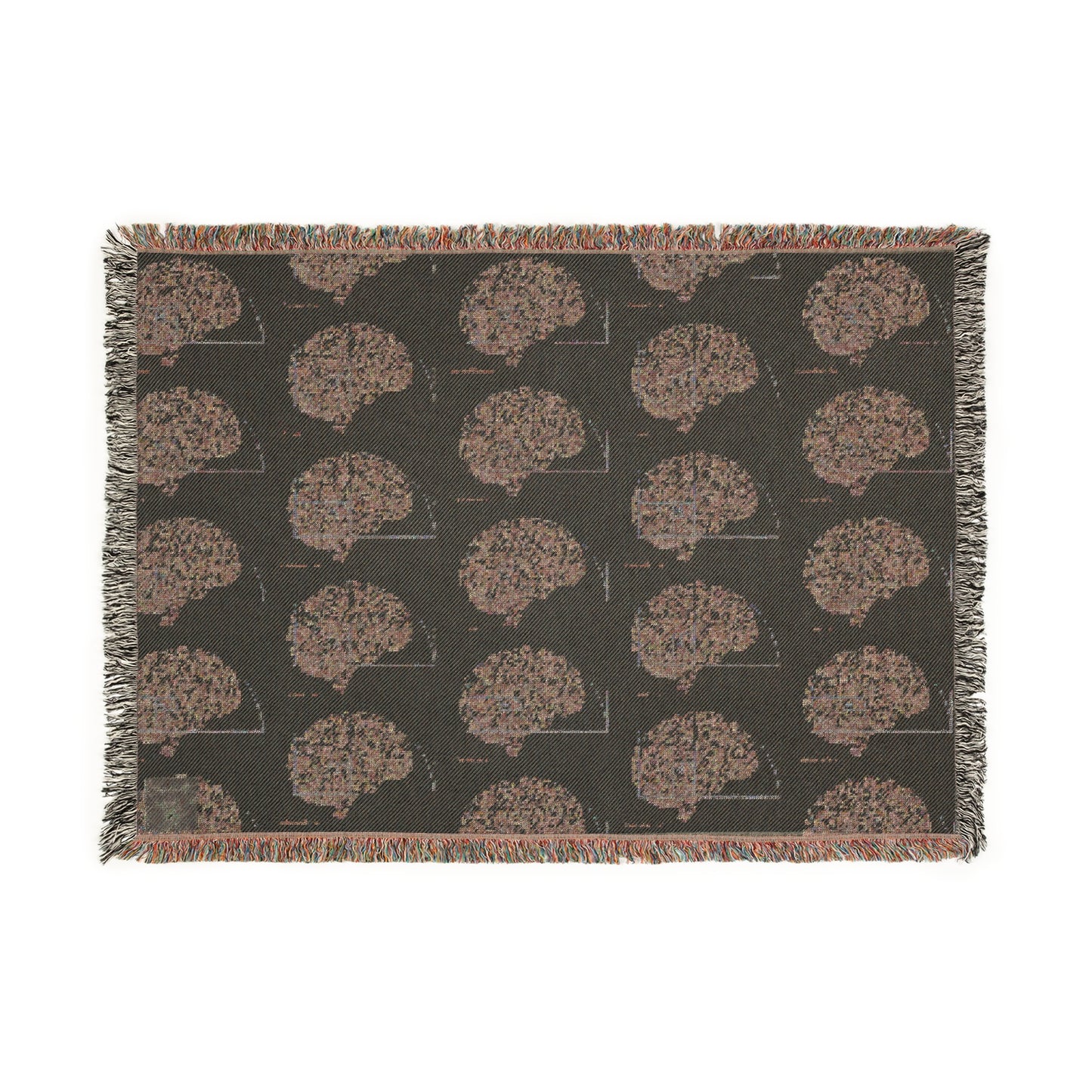 'Beautiful Mind' by  Nagihan Seymour  100% Cotton Cozy Blanket