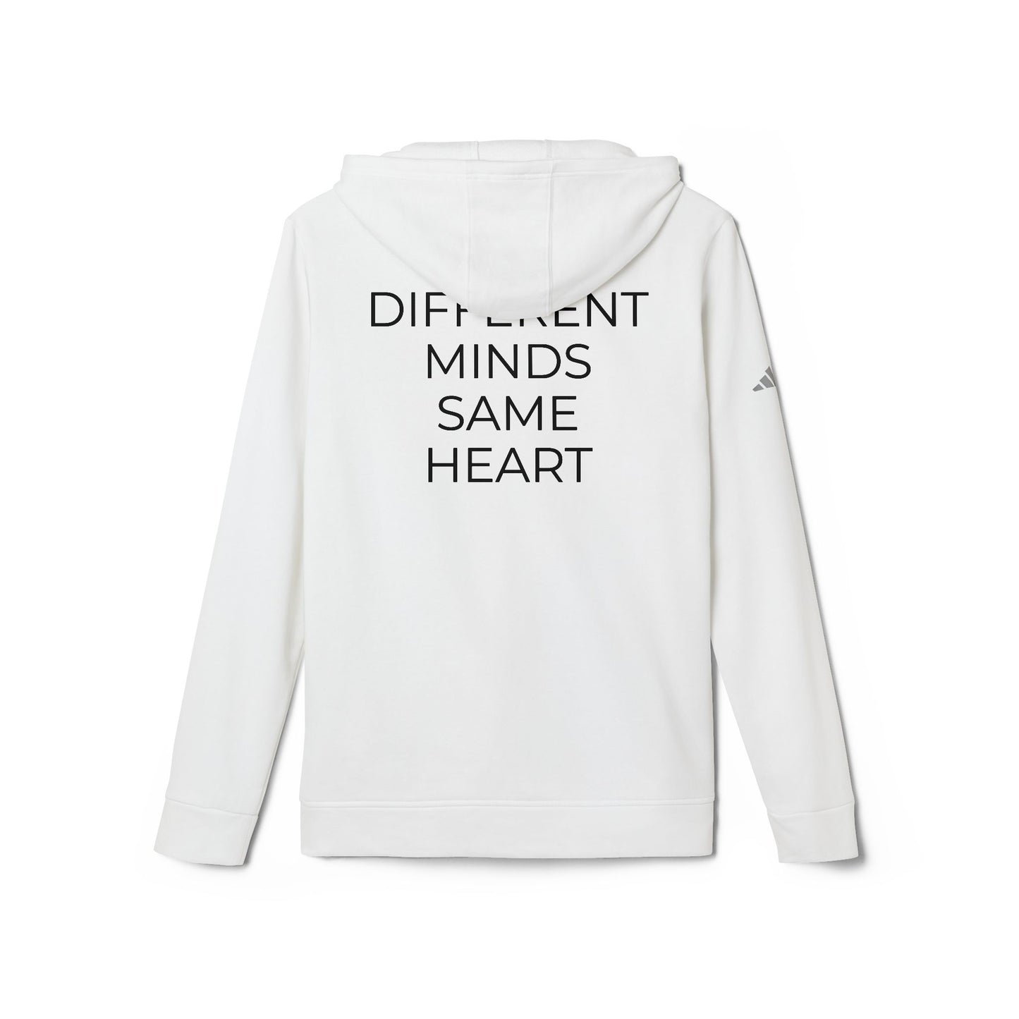 Adidas x Neurodivergent Synergy Unisex Fleece Hoodie - DIFFERENT MINDS SAME HEART