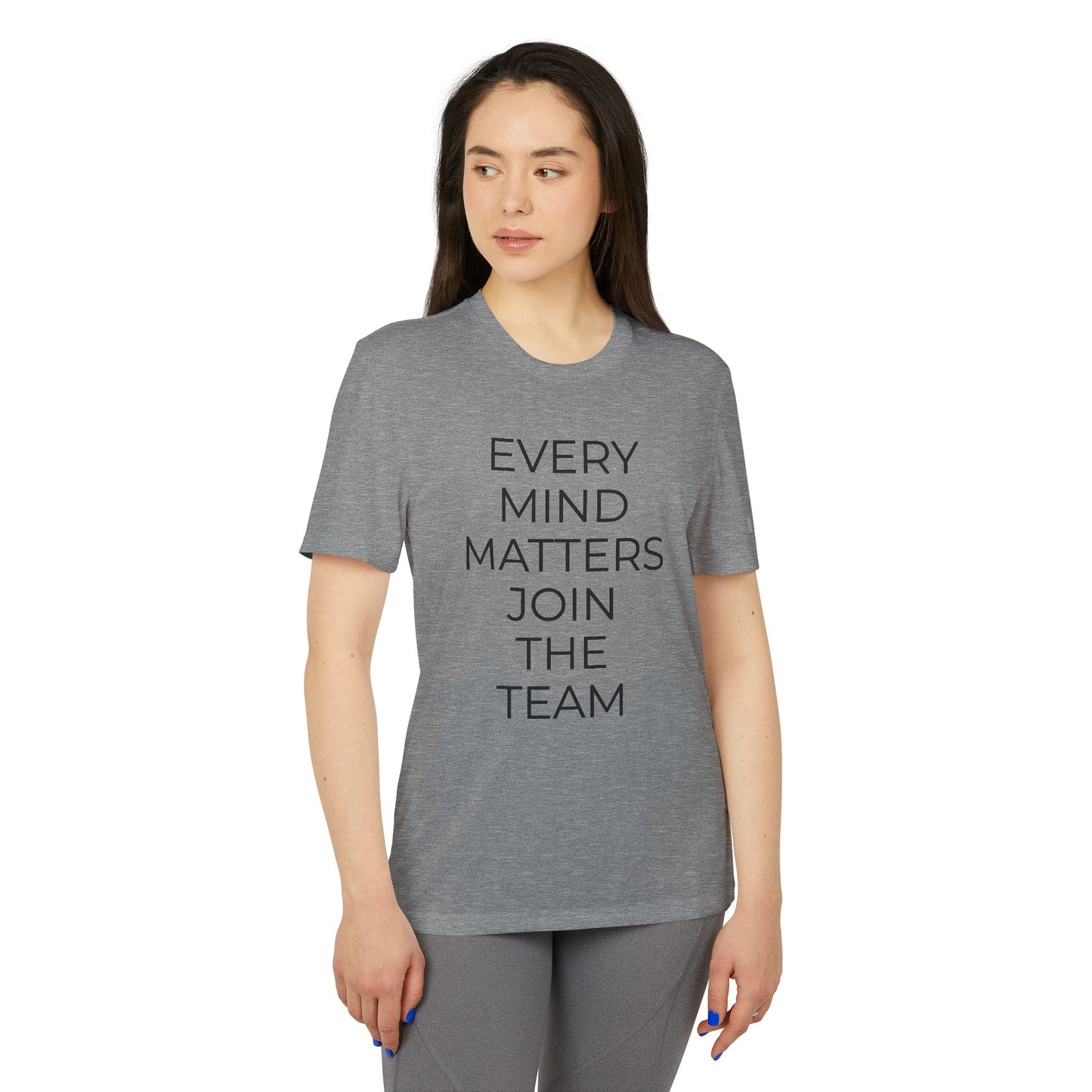 Adidas x Neurodivergent Synergy  Unisex Sport T-Shirt EVERY MIND MATTERS JOIN THE TEAM