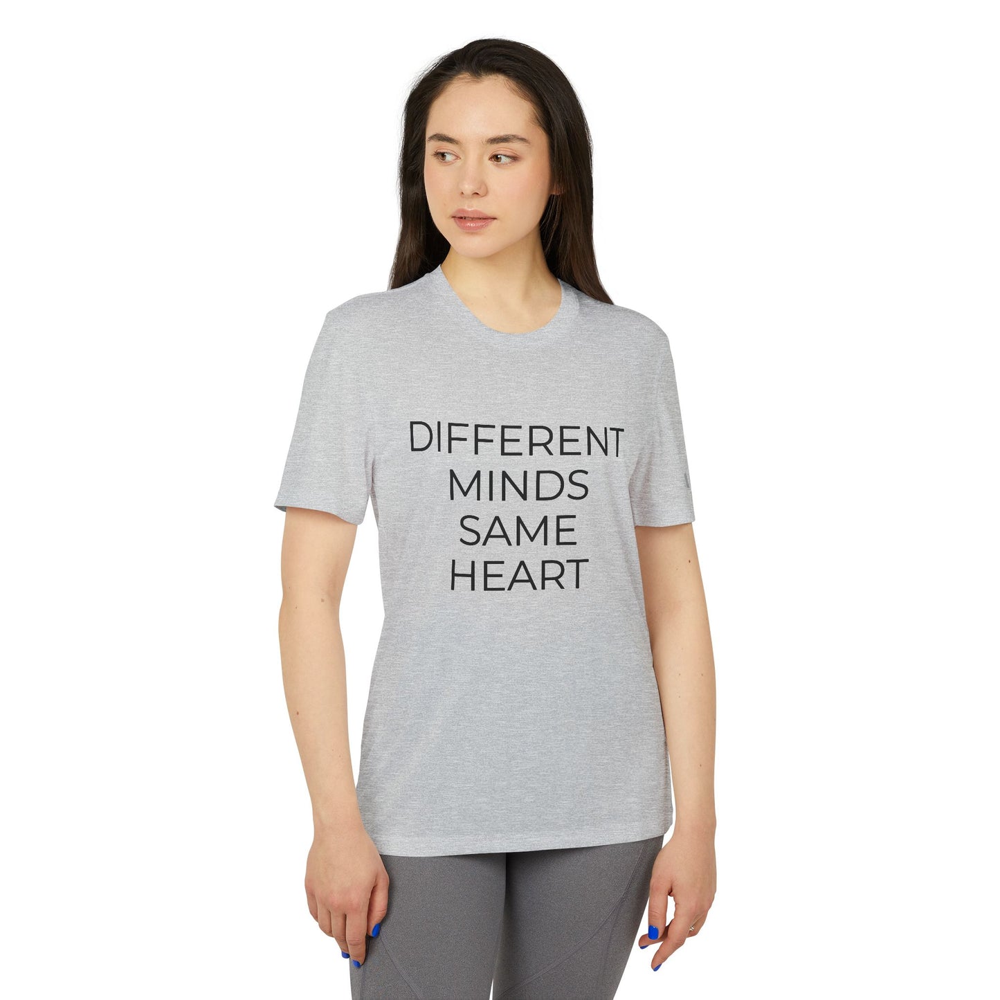 Adidas x Neurodivergent Synergy Unisex Sport T-Shirt DIFFERENT MINDS SAME HEART