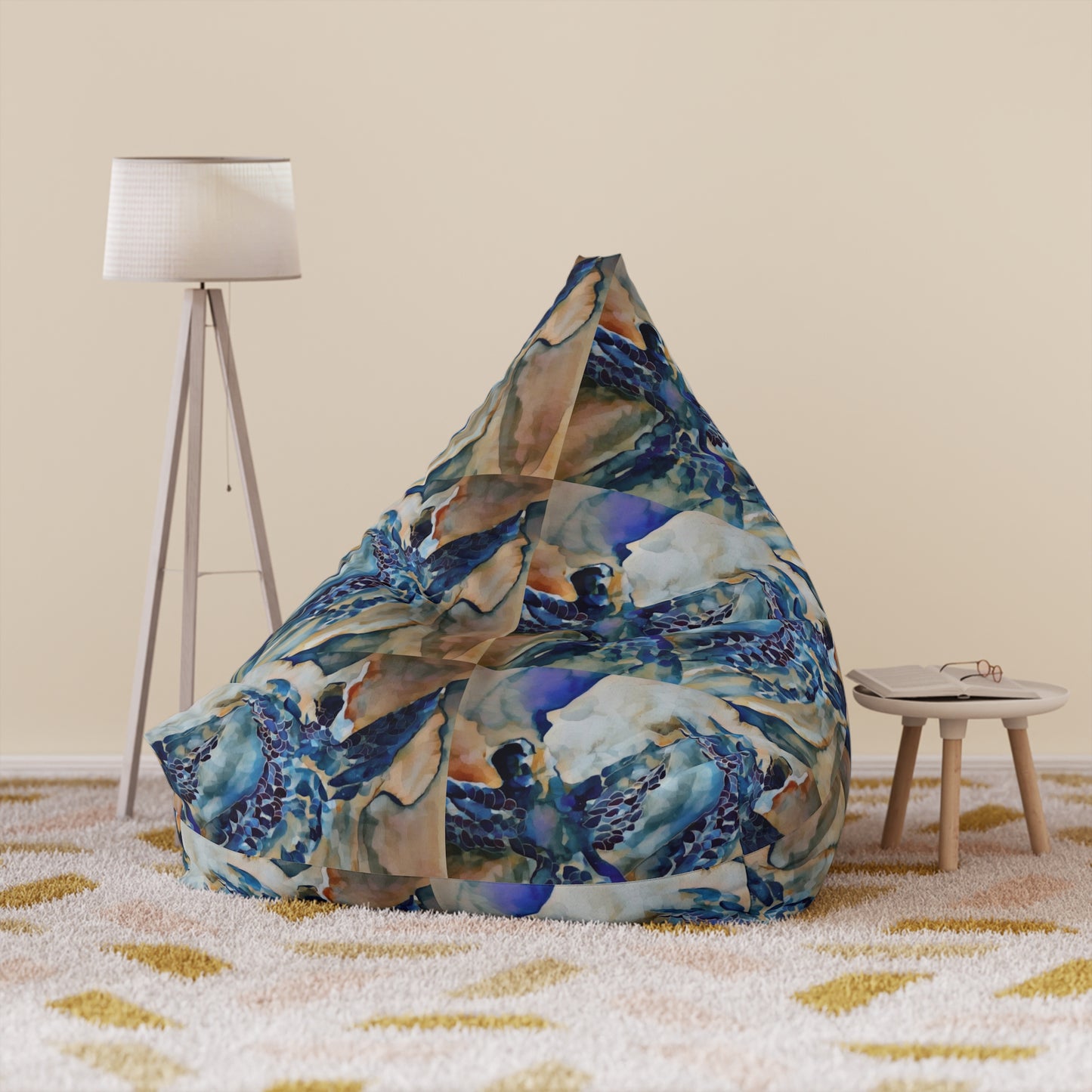 Liminal Light 1 by Helena Barbagelata Bean Bag Chair Cover