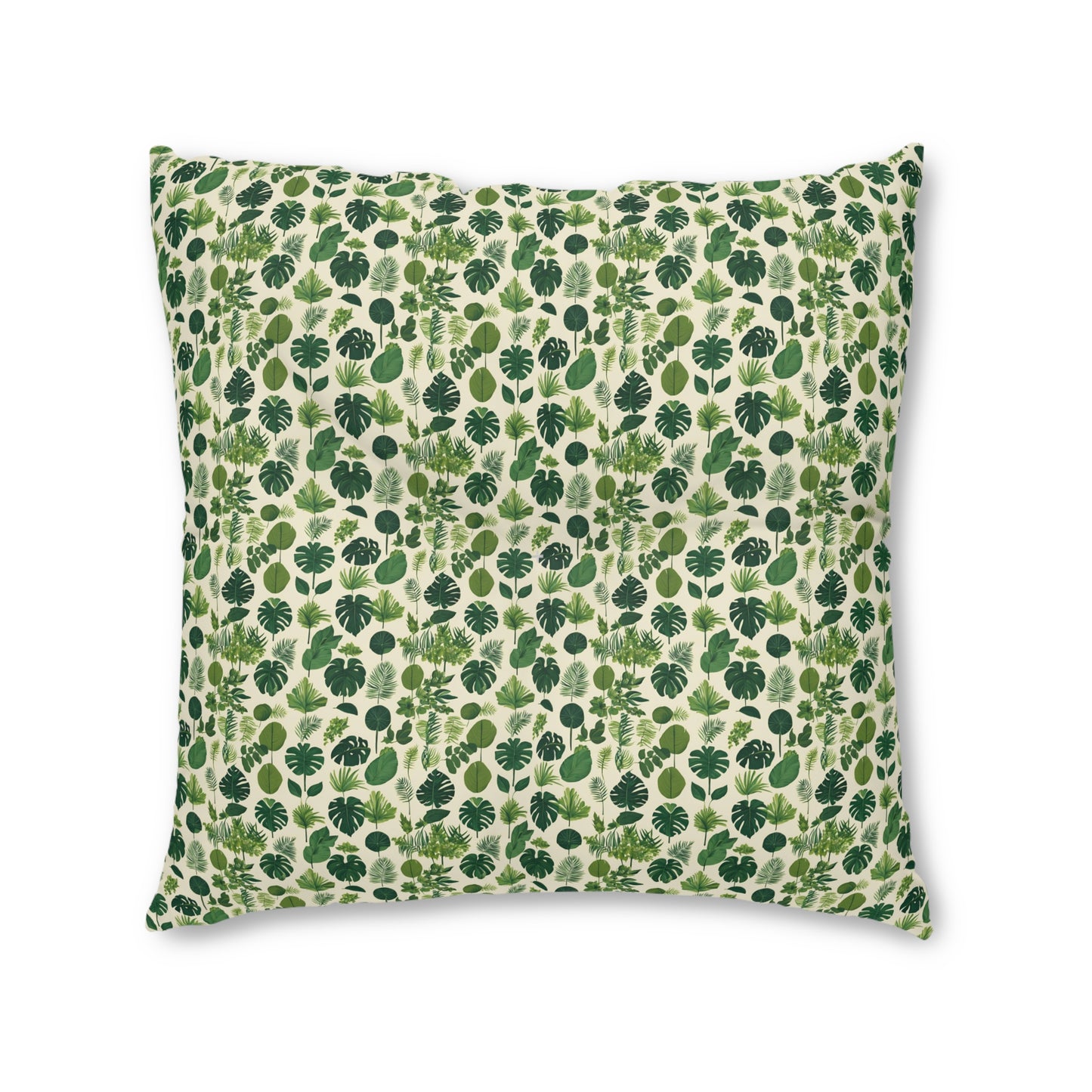 Botanical Bliss Round Tufted Floor Pillow