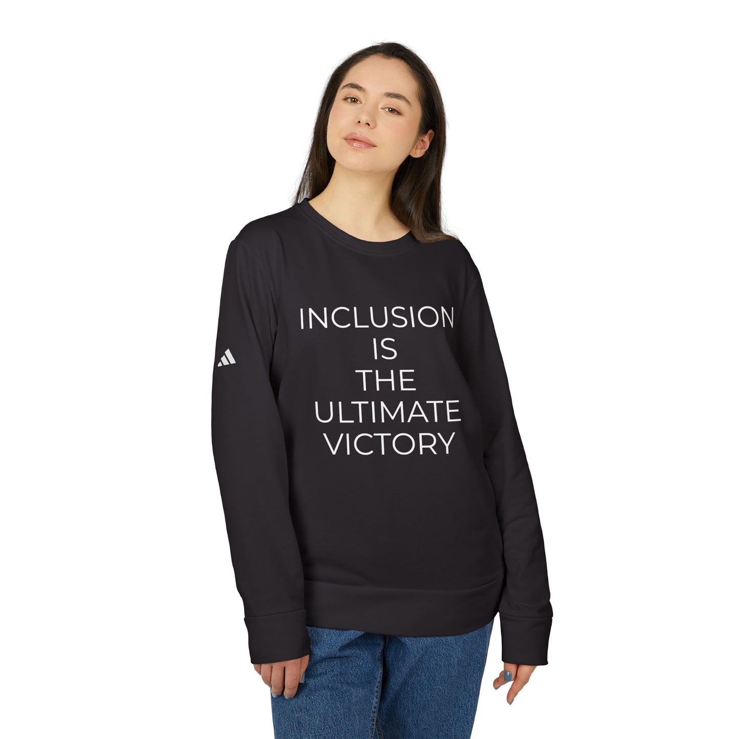 Adidas x Neurodivergent Synergy Unisex Crewneck Sweatshirt - Inclusion is the Ultimate Victory