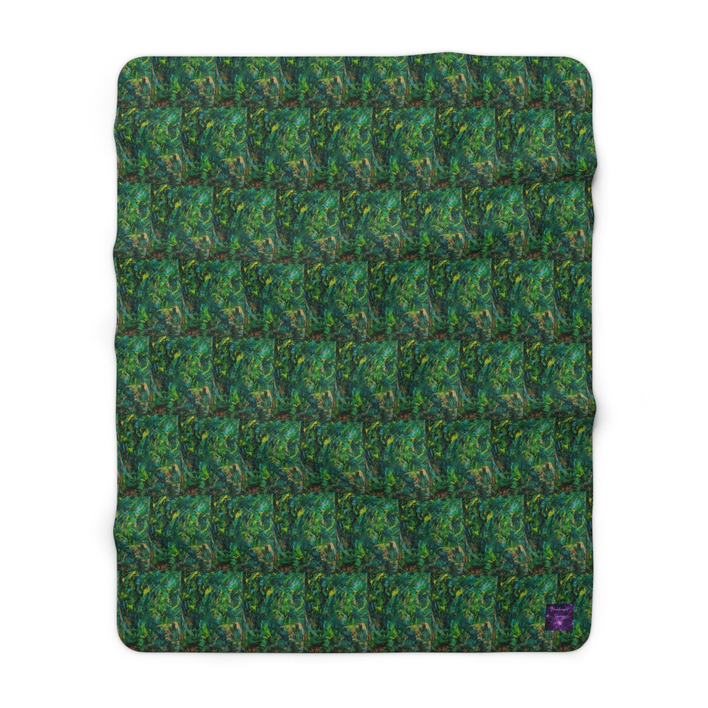 'The Woods and The Trees' by Catherine Sweet  Sherpa Fleece Blanket