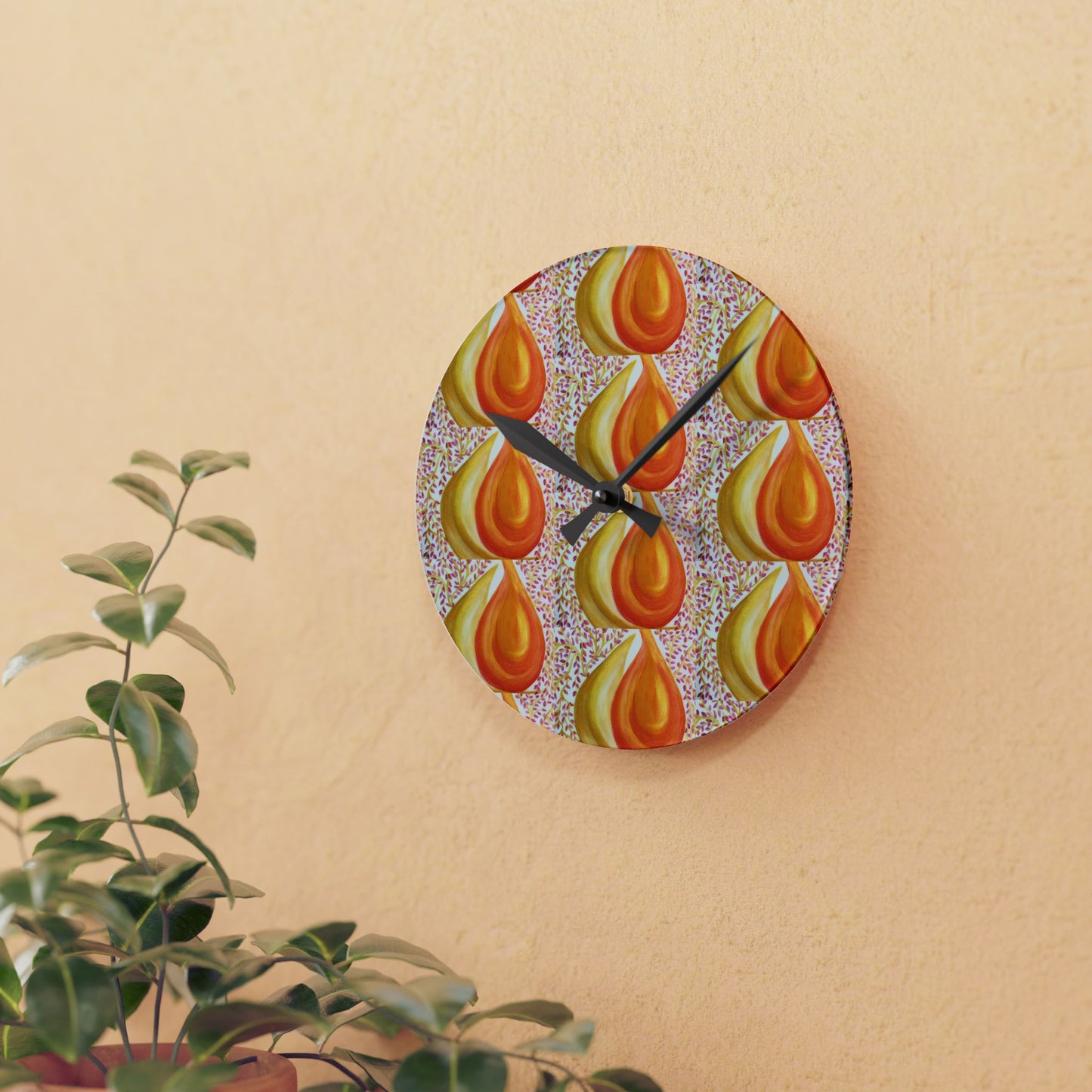 Autumn x Anum Acrylic Wall Clock