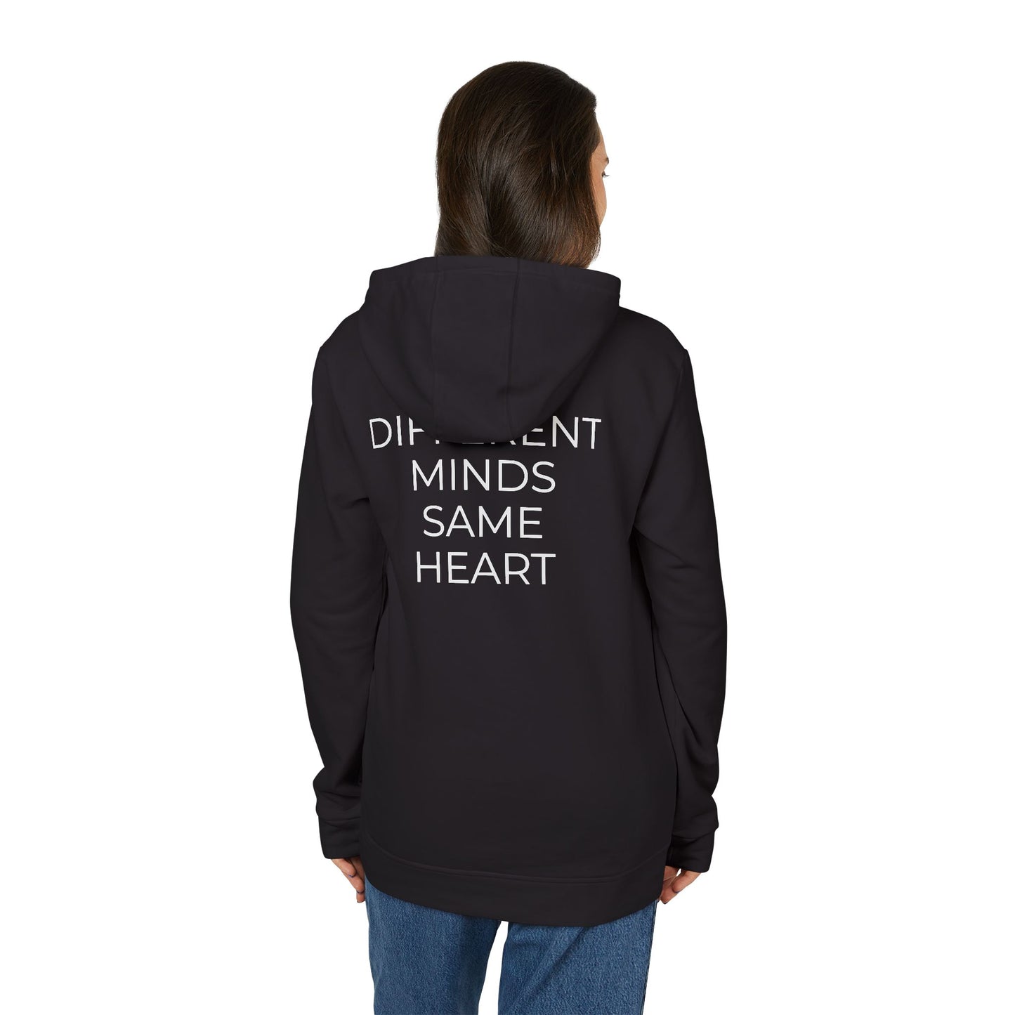 Adidas x Neurodivergent Synergy Unisex Fleece Hoodie - DIFFERENT MINDS SAME HEART