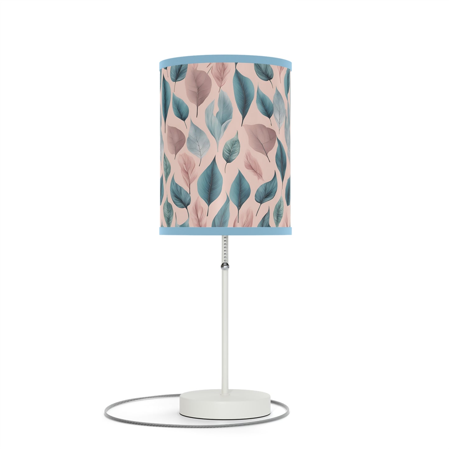 Verdant Blossom Brushstrokes Lamp on a Stand, US|CA plug