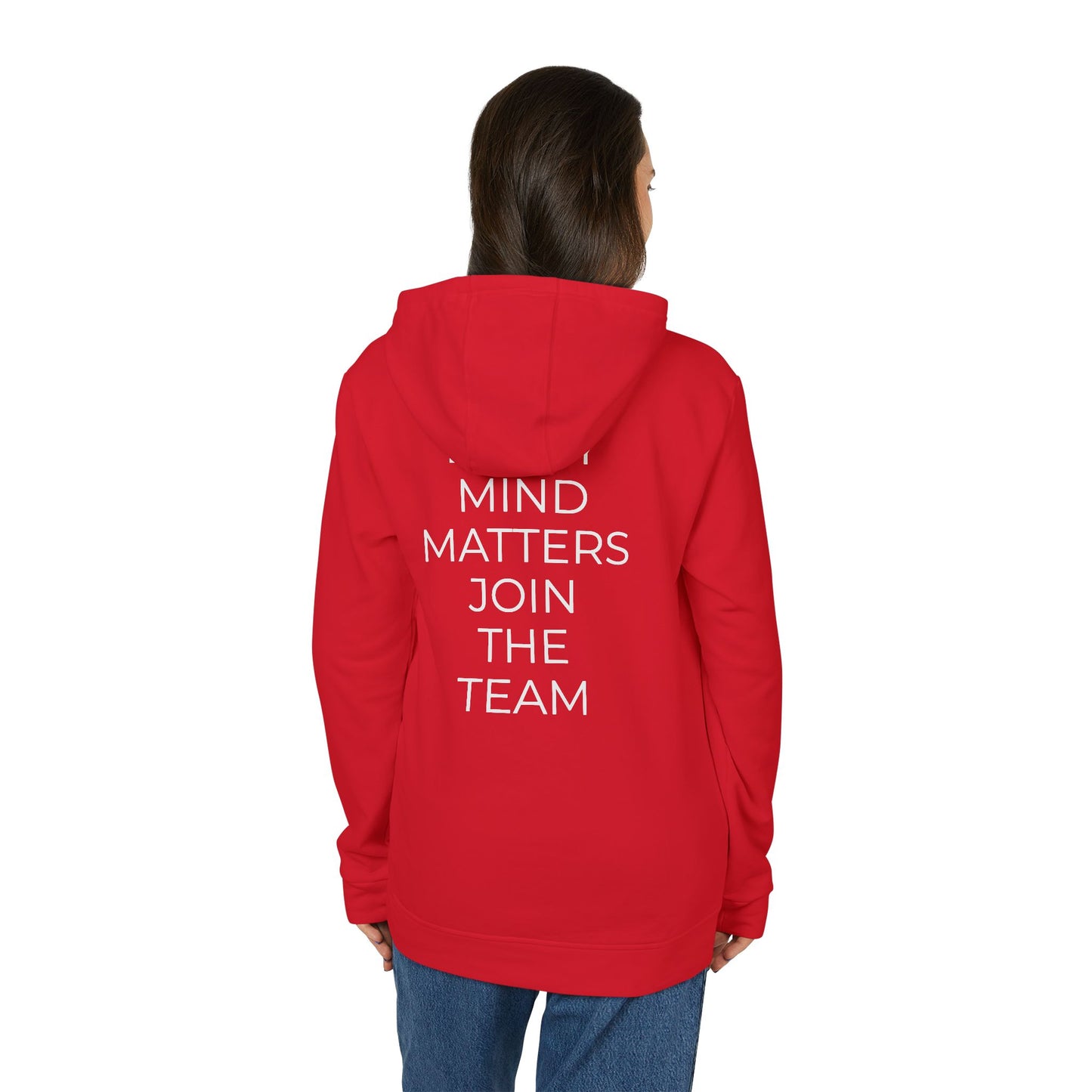 Adidas x Neurodivergent Synergy Unisex Fleece Hoodie - EVERY MIND MATTERS JOIN THE TEAM