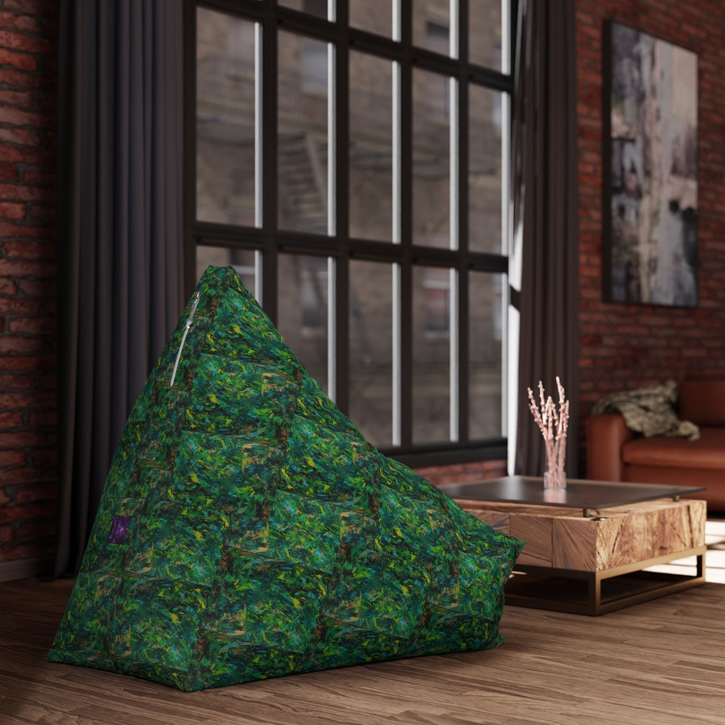 'The Woods and The Trees' by Catherine Sweet  Bean Bag Chair Cover