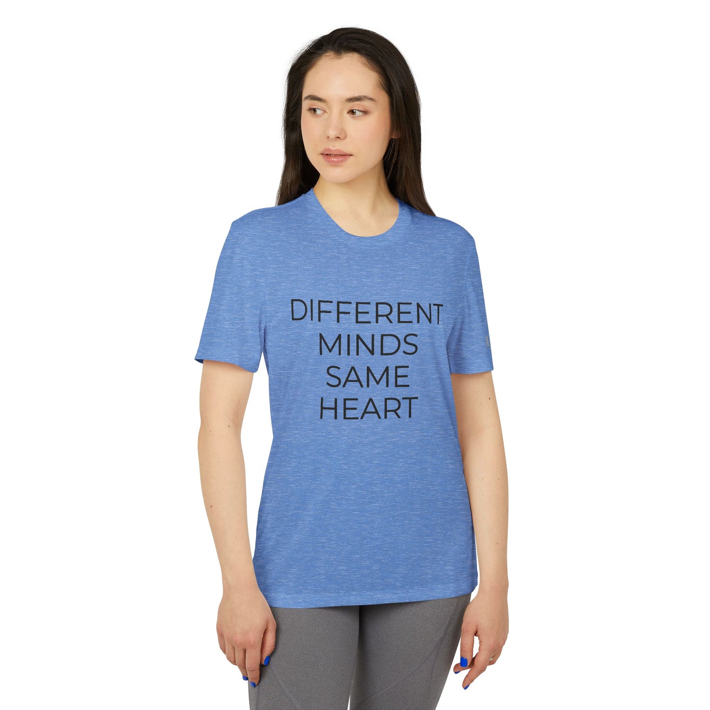 Adidas x Neurodivergent Synergy Unisex Sport T-Shirt DIFFERENT MINDS SAME HEART