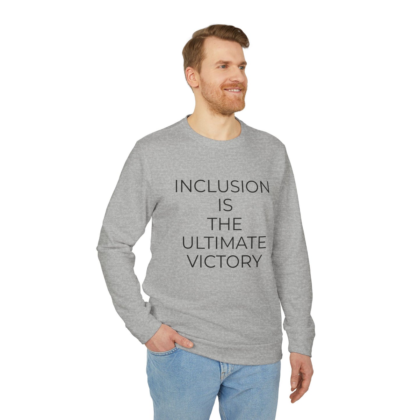 Adidas x Neurodivergent Synergy Unisex Crewneck Sweatshirt - Inclusion is the Ultimate Victory