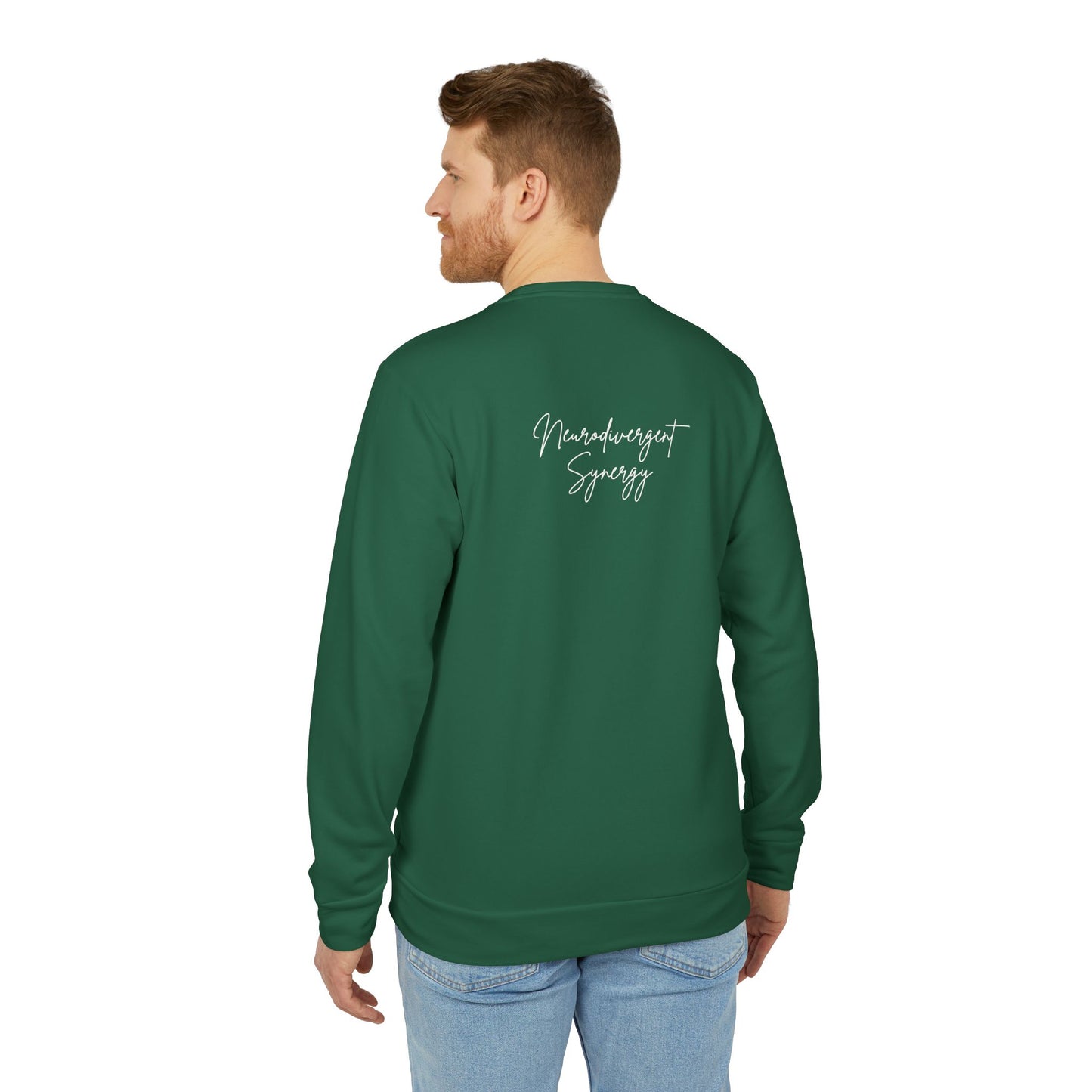 Adidas x Neurodivergent Synergy Unisex Crewneck Sweatshirt - KICKIN’ IT FOR AUTISM ACCEPTANCE!