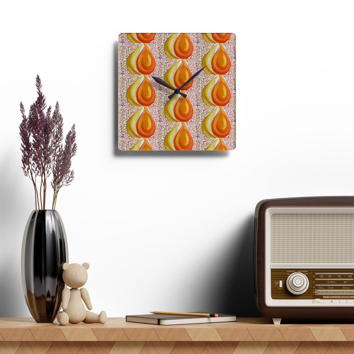 Autumn x Anum Acrylic Wall Clock