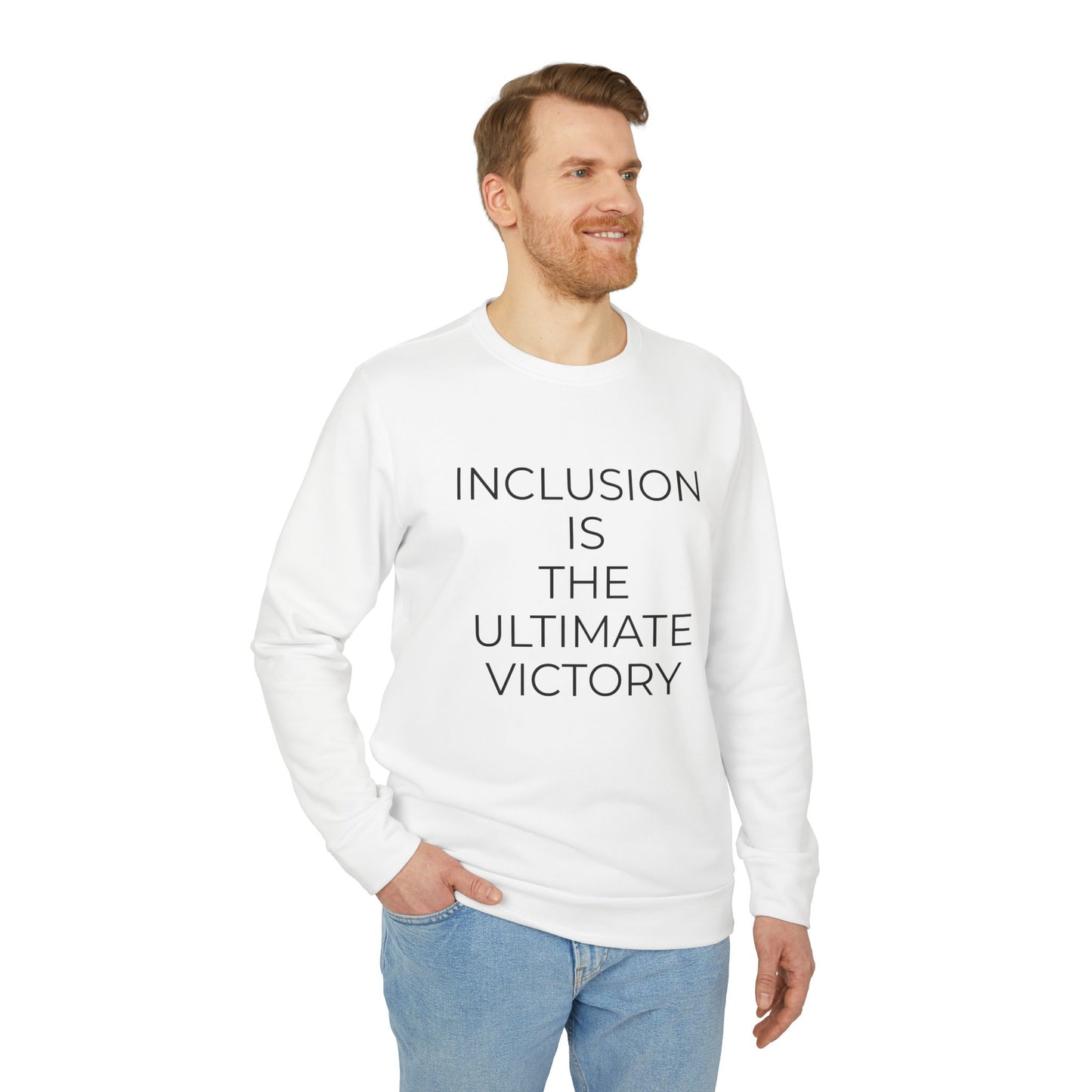 Adidas x Neurodivergent Synergy Unisex Crewneck Sweatshirt - Inclusion is the Ultimate Victory