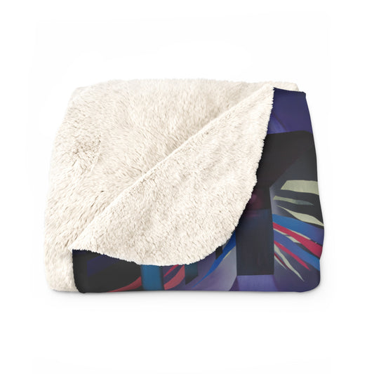 'The Corridor' by Sarah Pooley Sherpa Fleece Blanket