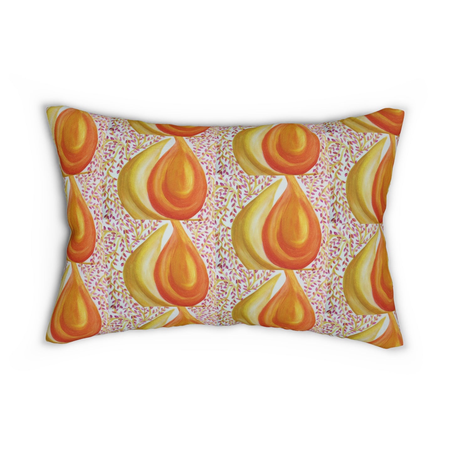 Autumn x Anum Spun Polyester Lumbar Pillow Art A3