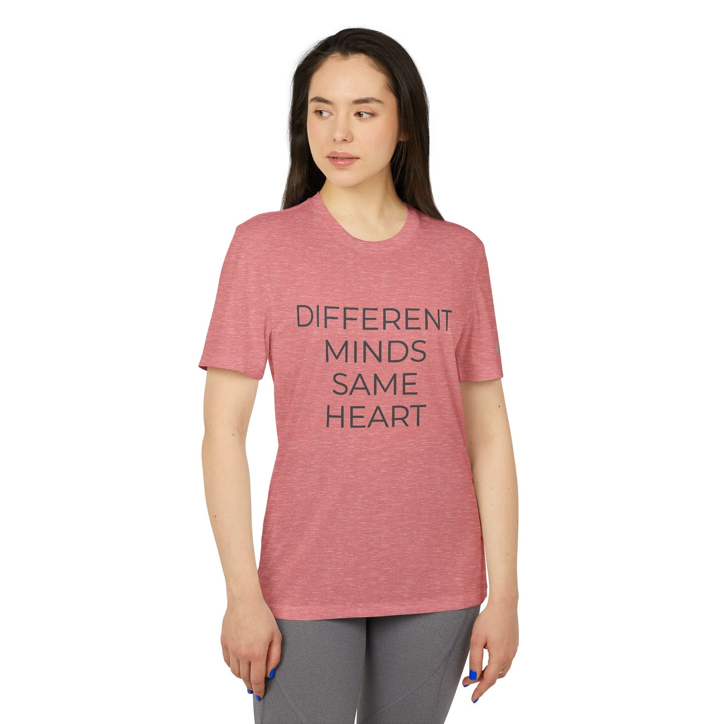 Adidas x Neurodivergent Synergy Unisex Sport T-Shirt DIFFERENT MINDS SAME HEART