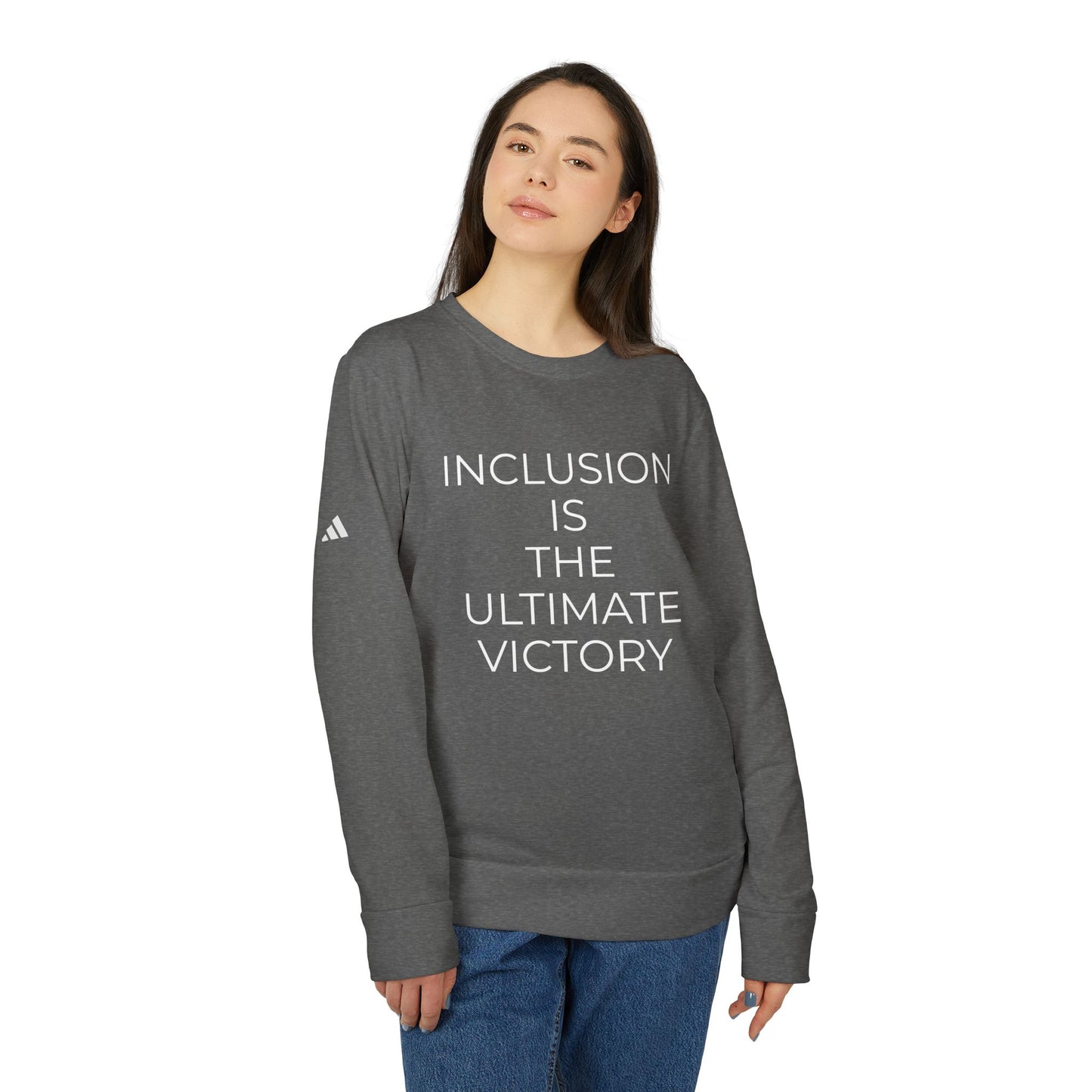 Adidas x Neurodivergent Synergy Unisex Crewneck Sweatshirt - Inclusion is the Ultimate Victory