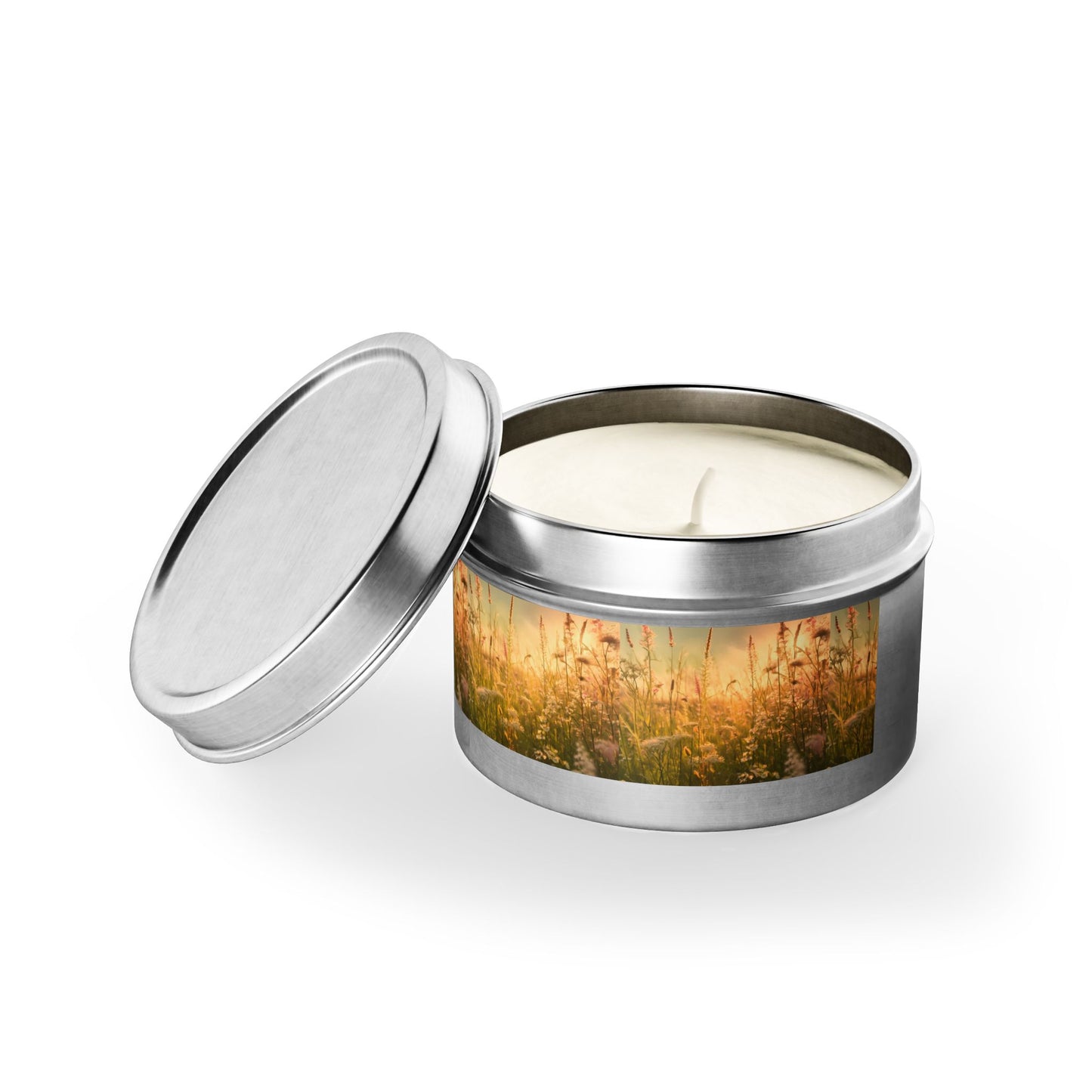 Meadow Tin Candles