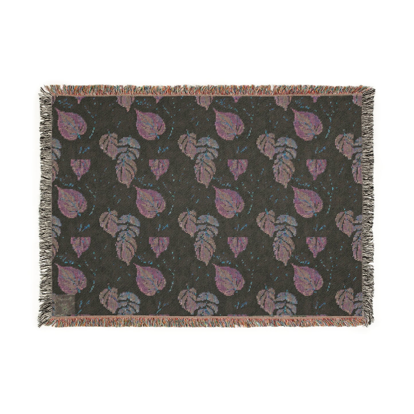 Calm Leaves 100% Cotton Cozy Blanket