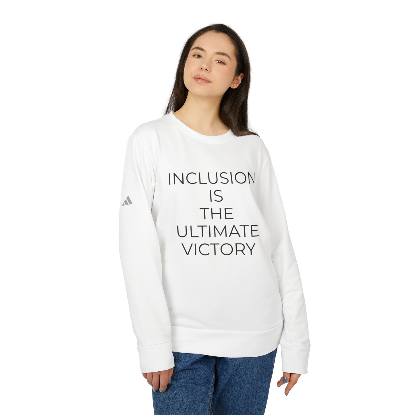 Adidas x Neurodivergent Synergy Unisex Crewneck Sweatshirt - Inclusion is the Ultimate Victory