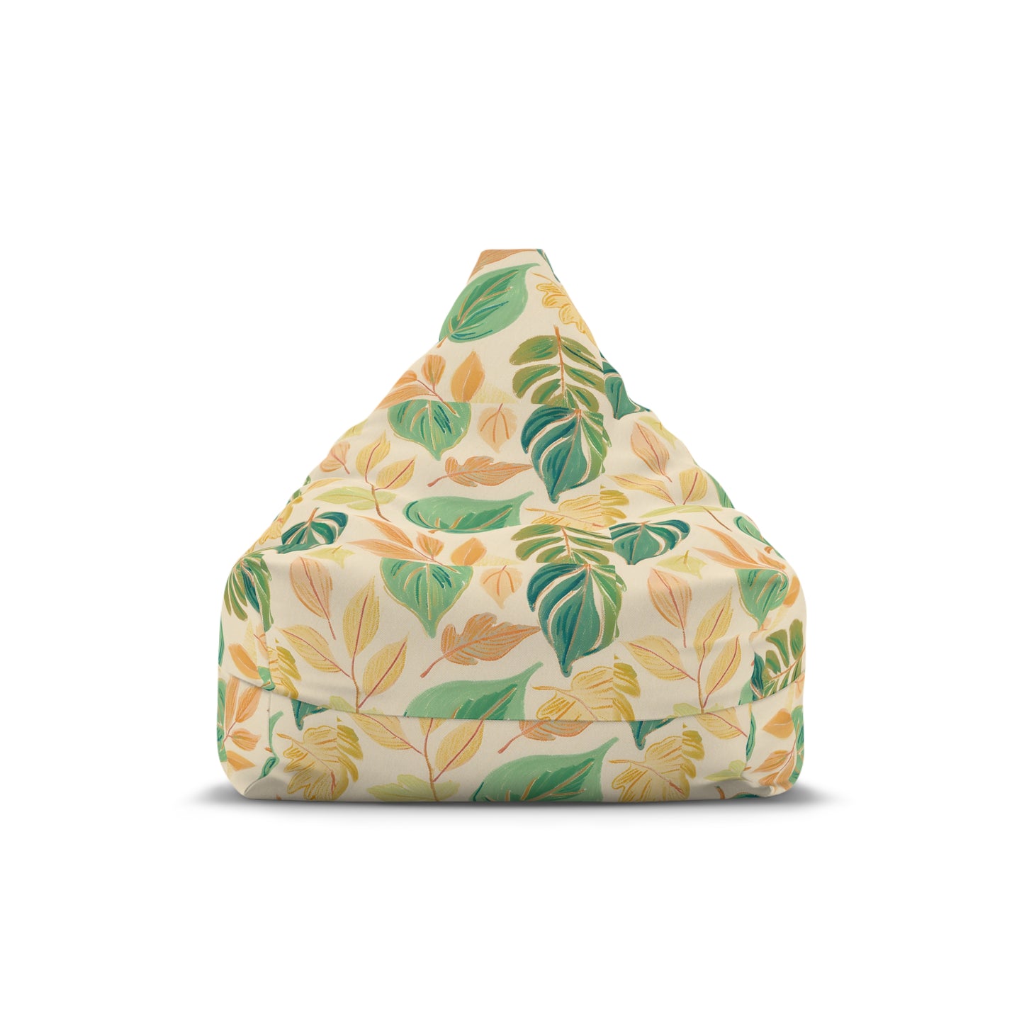 Calm Leaves Bean Bag Chair Cover